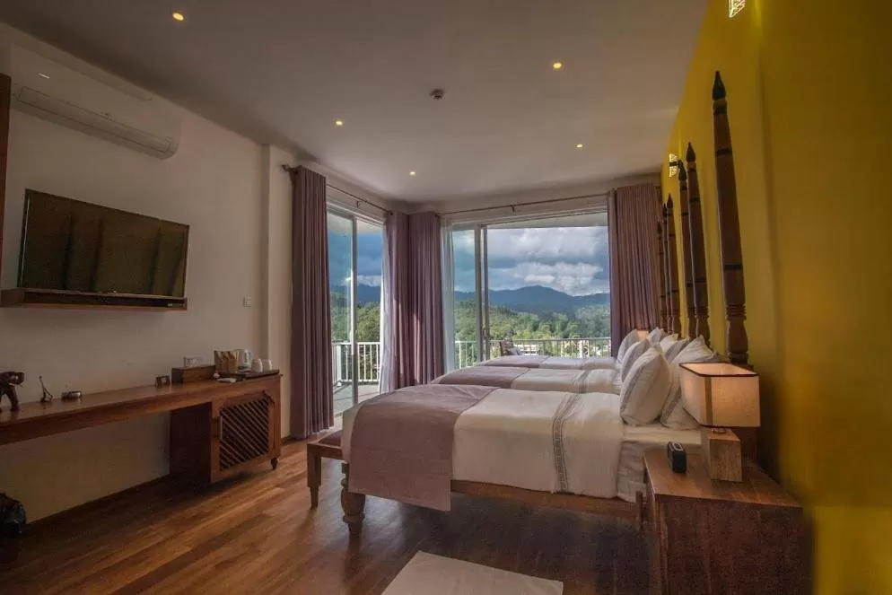 Bed in Morning Dew Boutique Hotel Ella