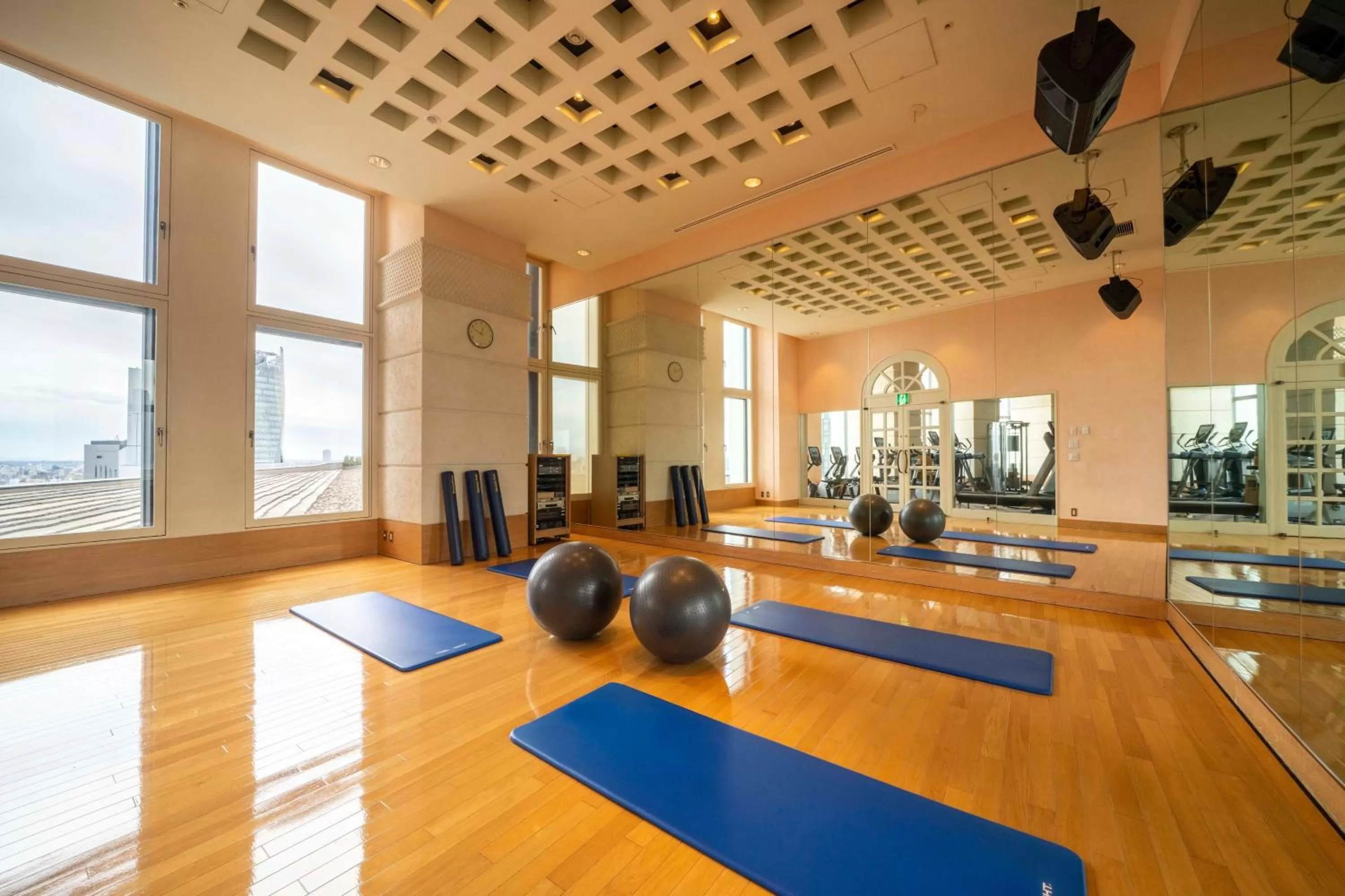 Fitness centre/facilities in Nagoya Marriott Associa Hotel