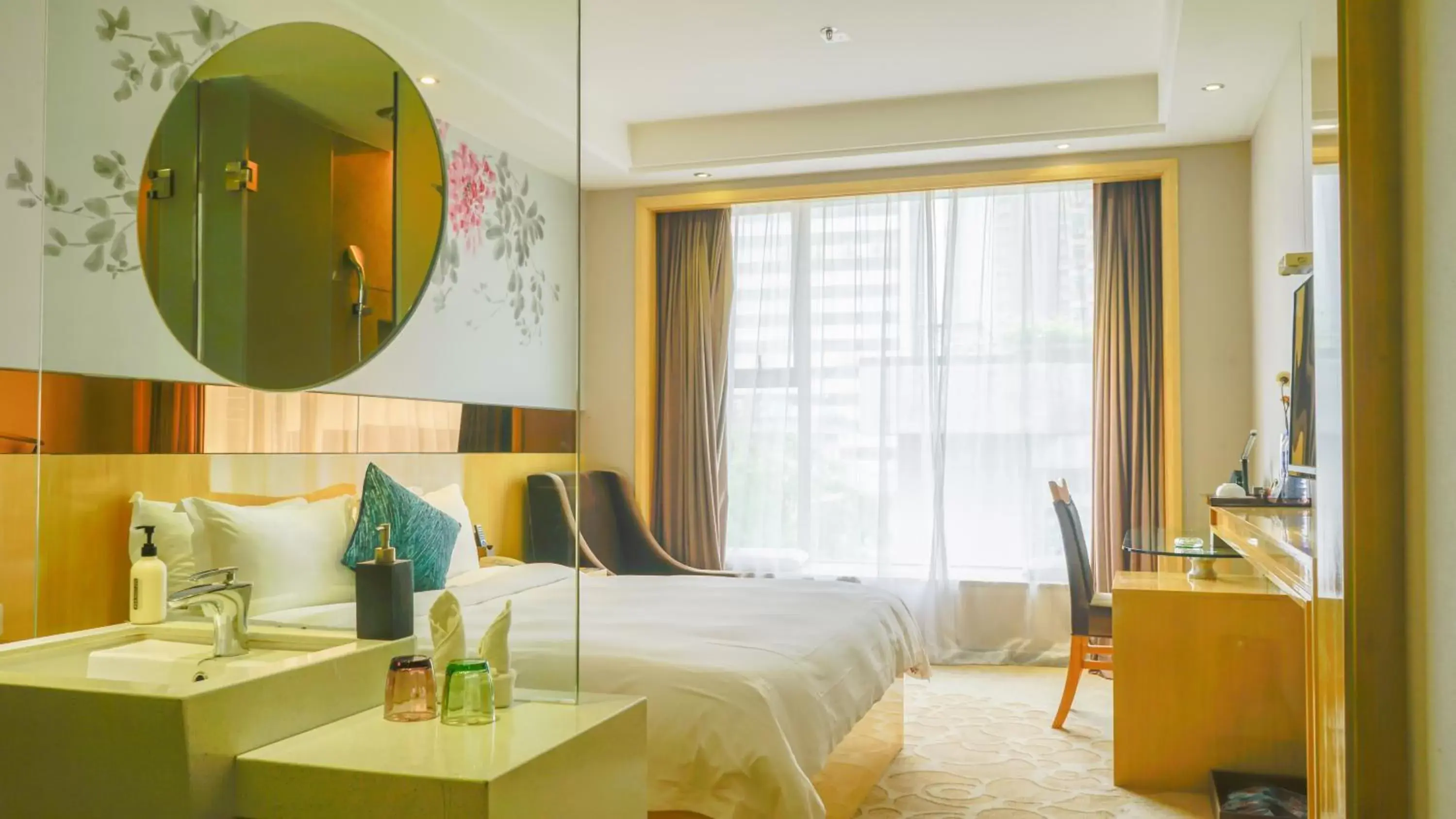 Bedroom, Bed in Paco Hotel Ouzhuang Metro Guangzhou-Free shuttle to Canton fair