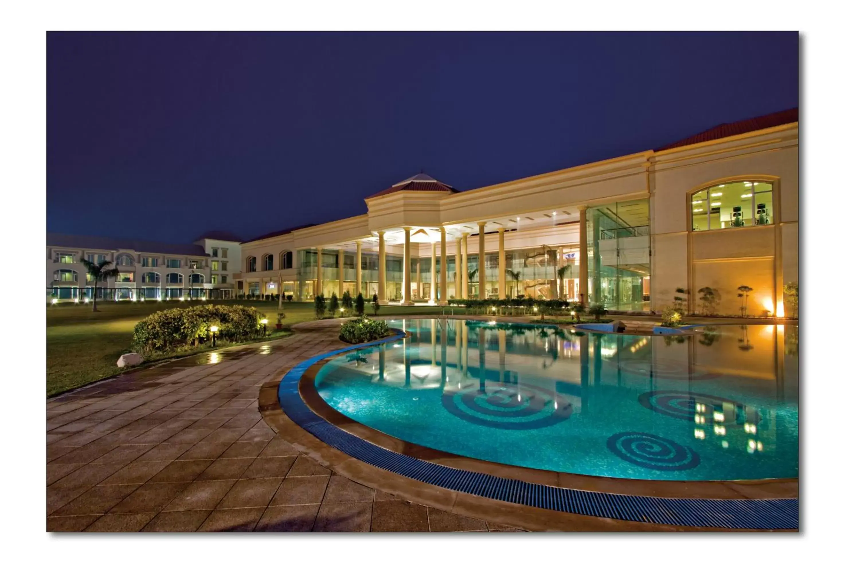 Swimming pool, Property Building in The Cabbana Resort & Spa