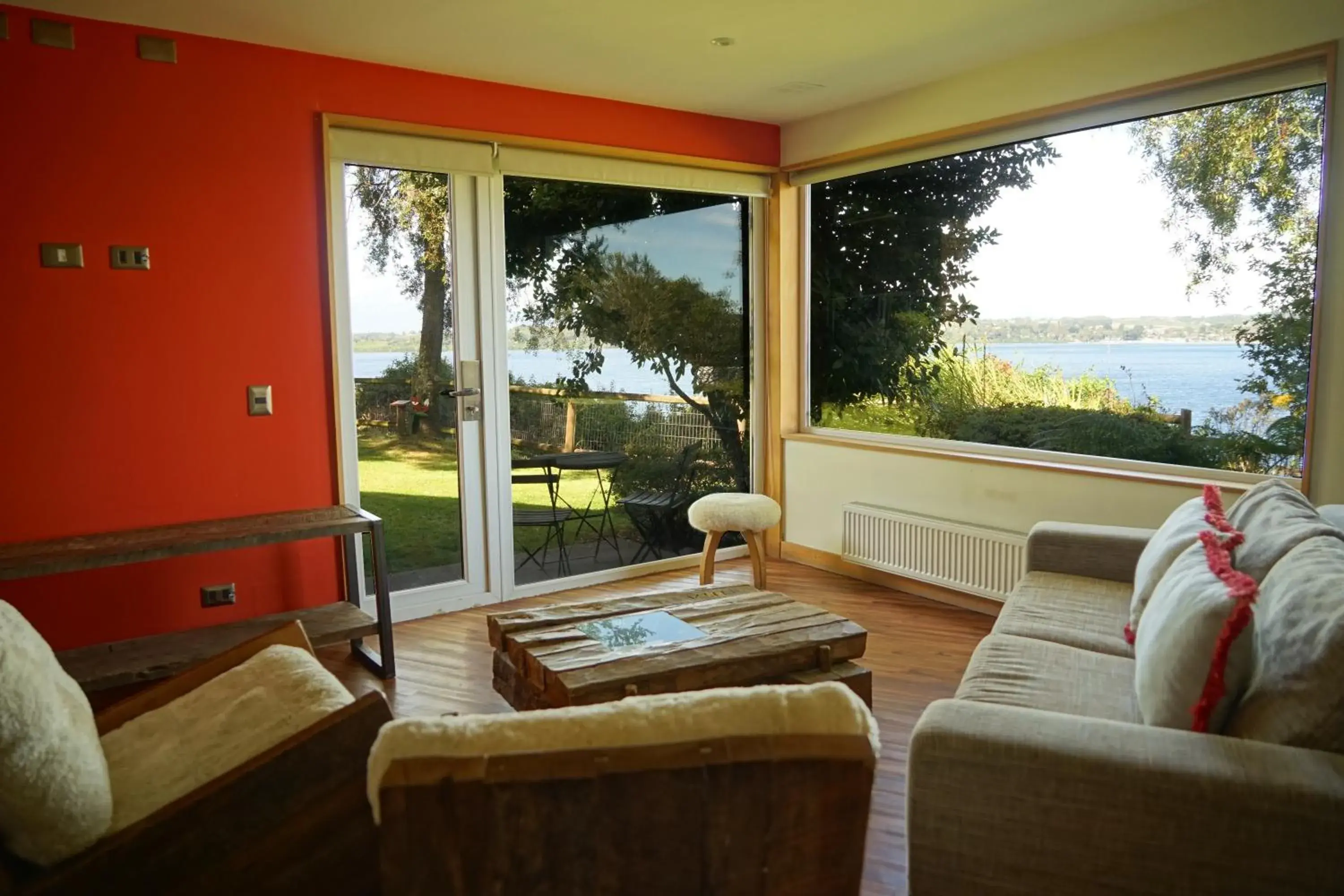 Living room in Hotel Cabaña Del Lago Puerto Varas