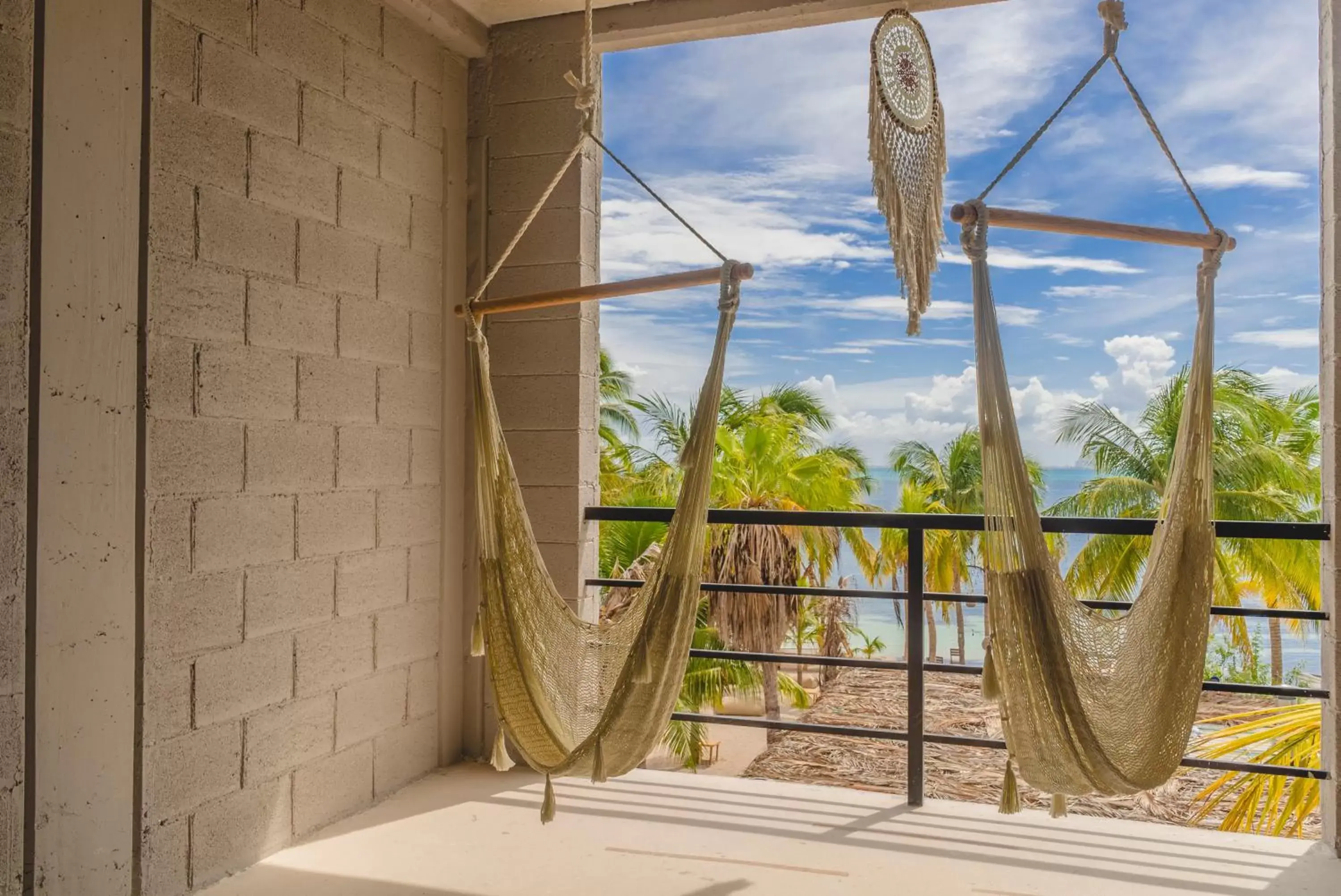 Balcony/Terrace in Nomads Hotel, Hostel & Beachclub