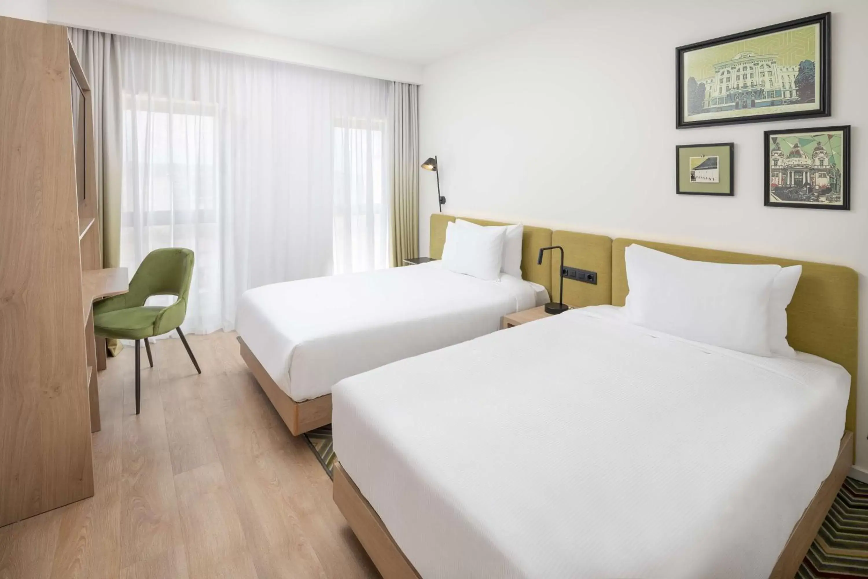 Bedroom, Bed in Hampton By Hilton Targu Mures