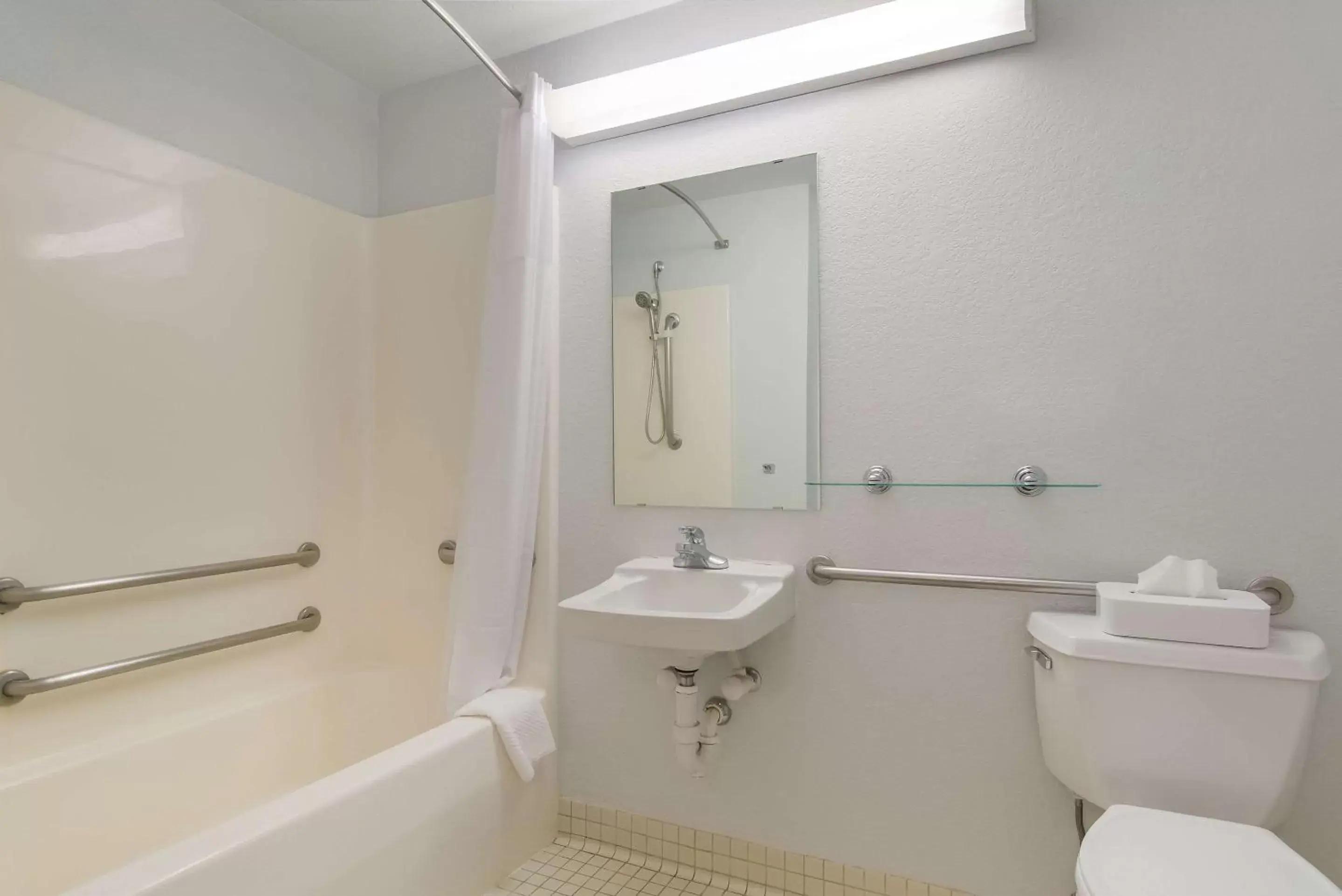 Bedroom, Bathroom in MainStay Suites Denver Tech Center