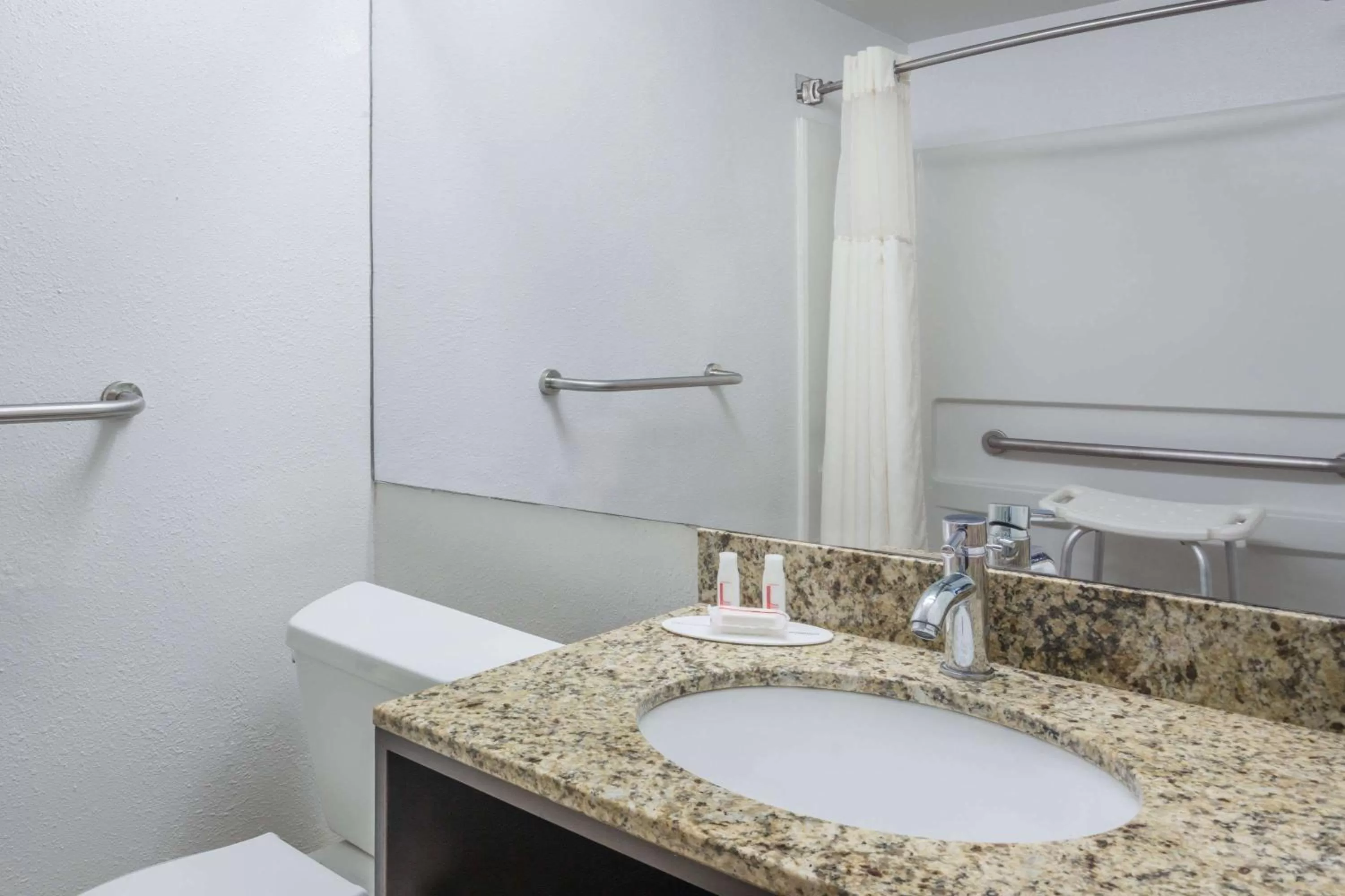 Bathroom in Travelodge by Wyndham Lakeland