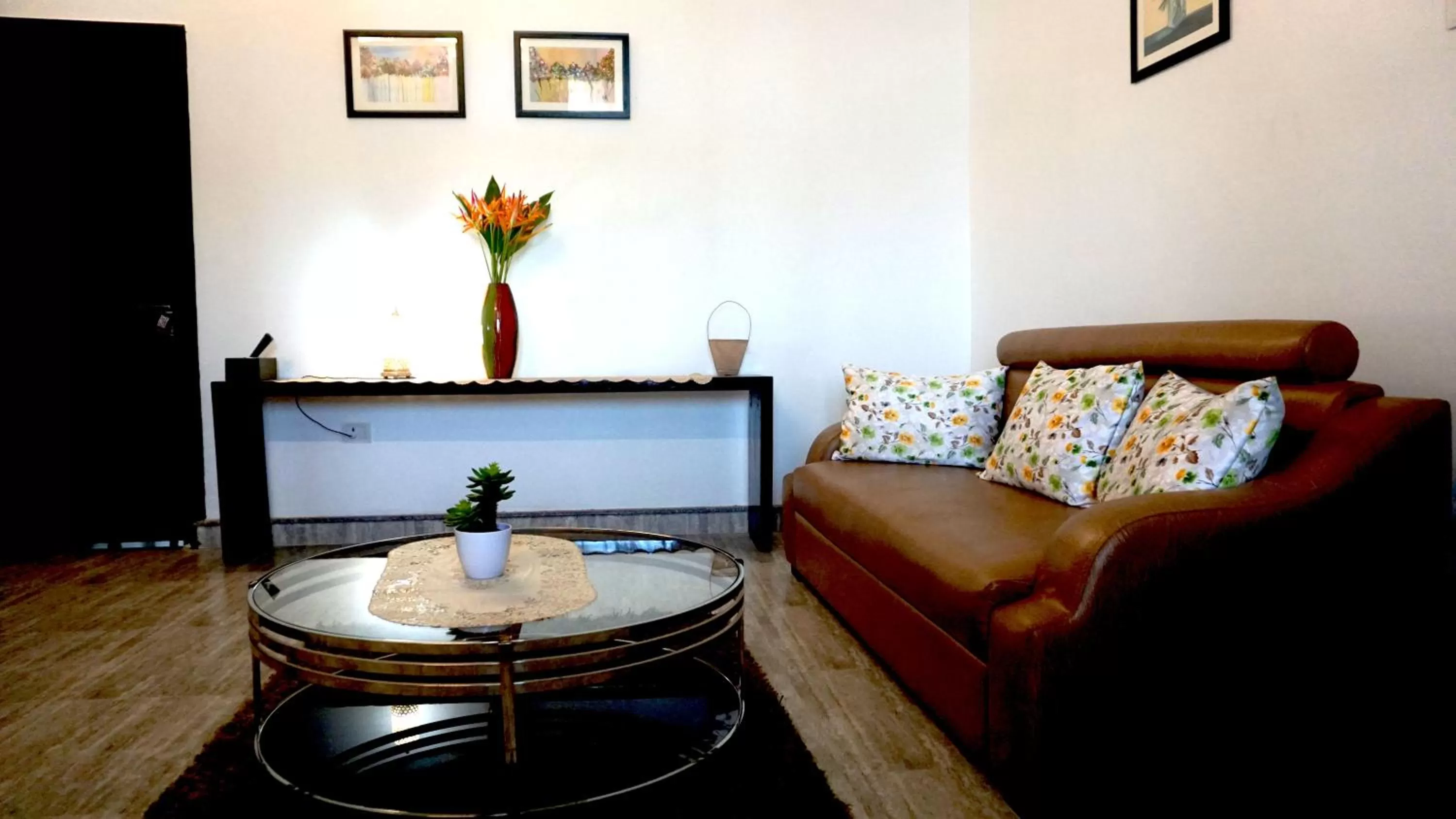 Living room in Akim Homestay