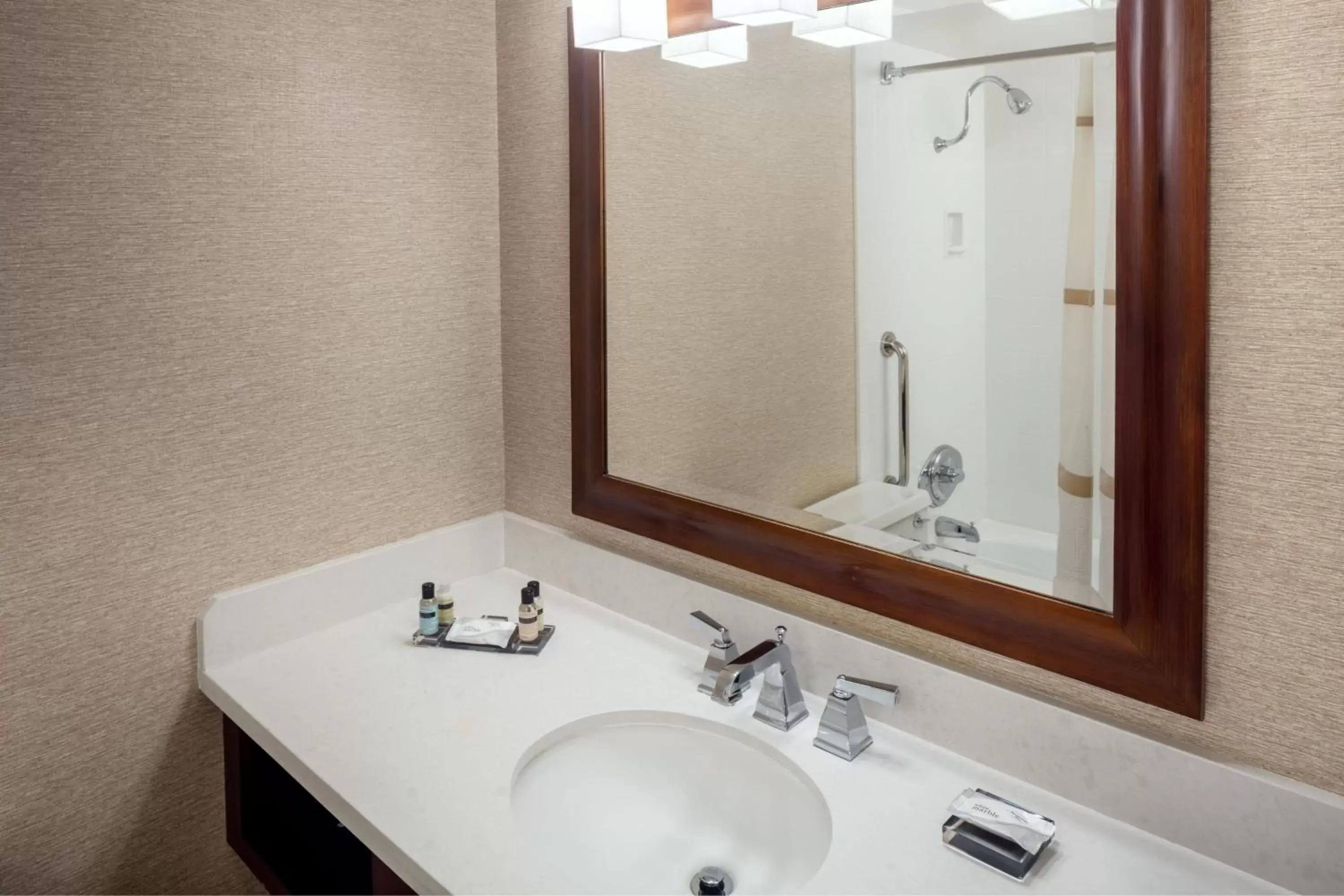 Photo of the whole room, Bathroom in Indianapolis Marriott East