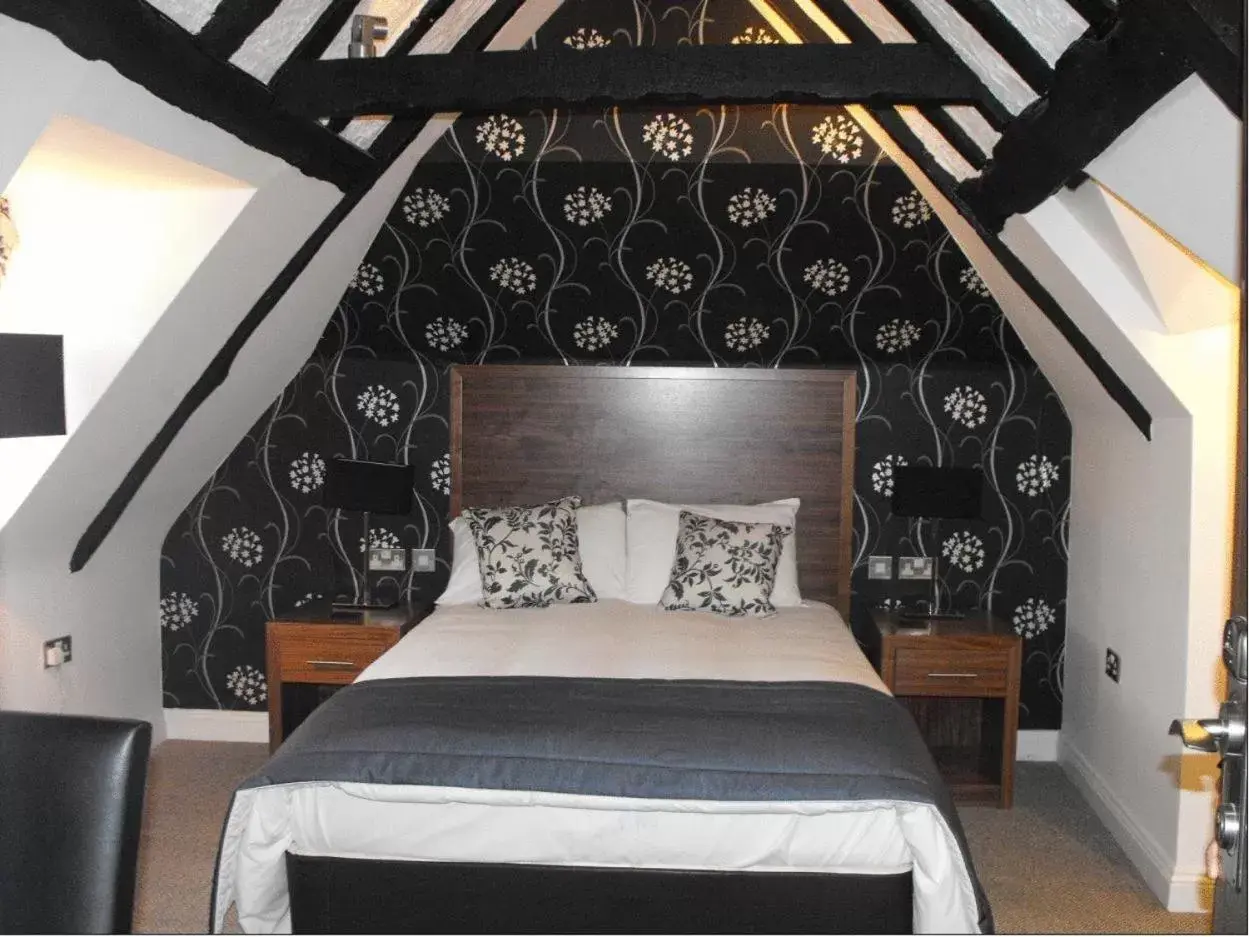 Bed in The Boleyn Hotel