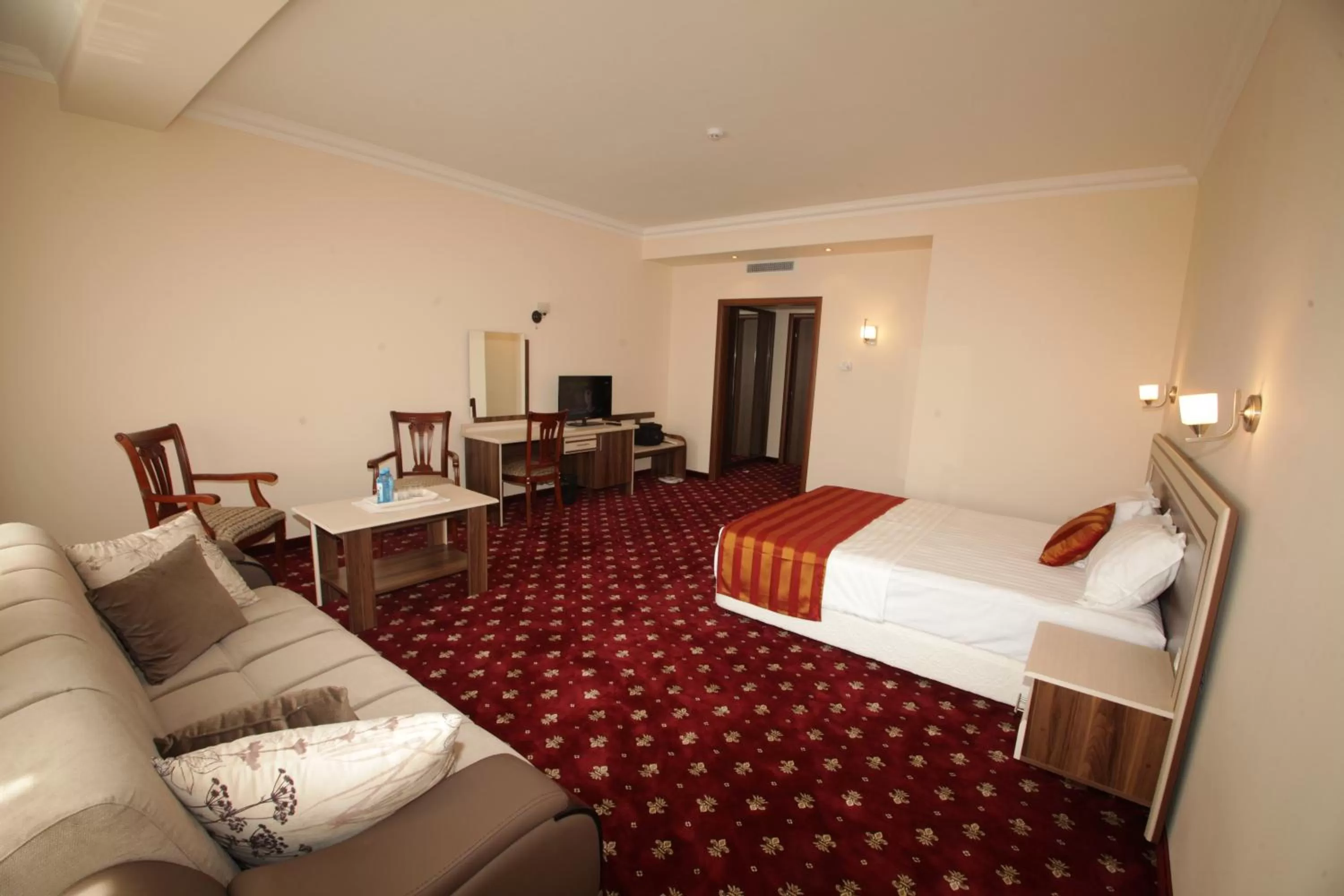 Bed in Artsakh Hotel