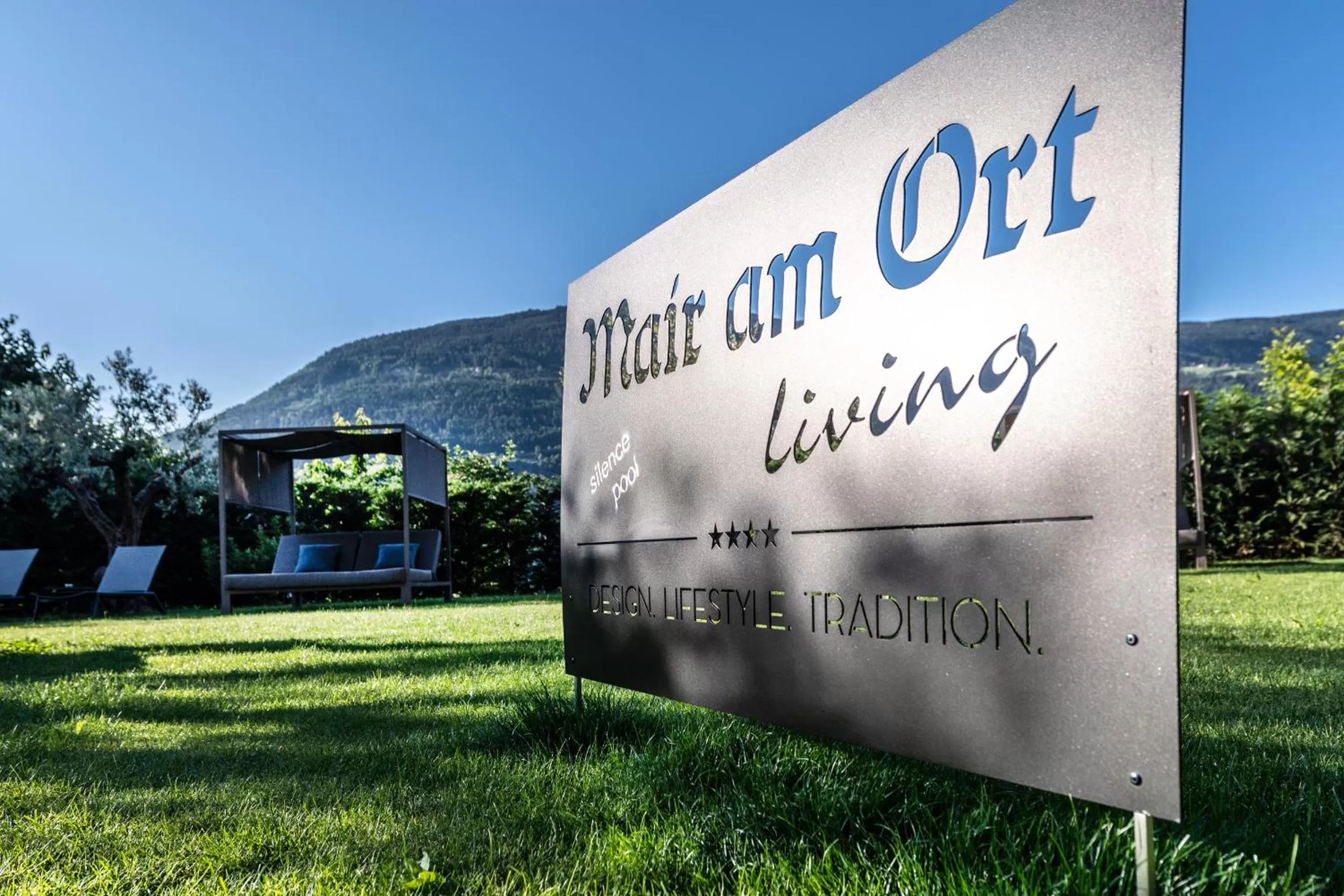 Property logo or sign in Mair Am Ort Living Hotel B&B