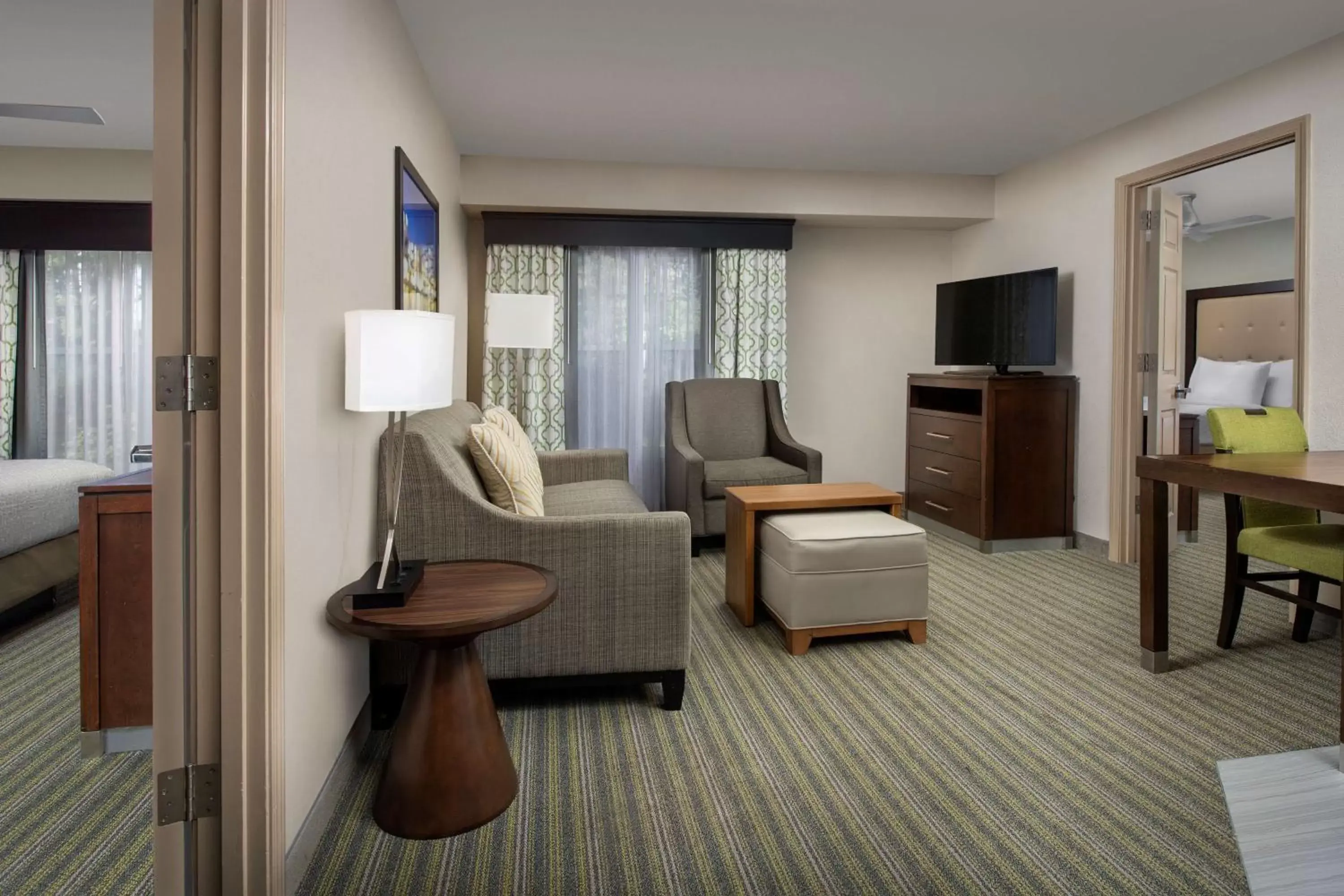 Living room, Seating Area in Homewood Suites Hillsboro Beaverton