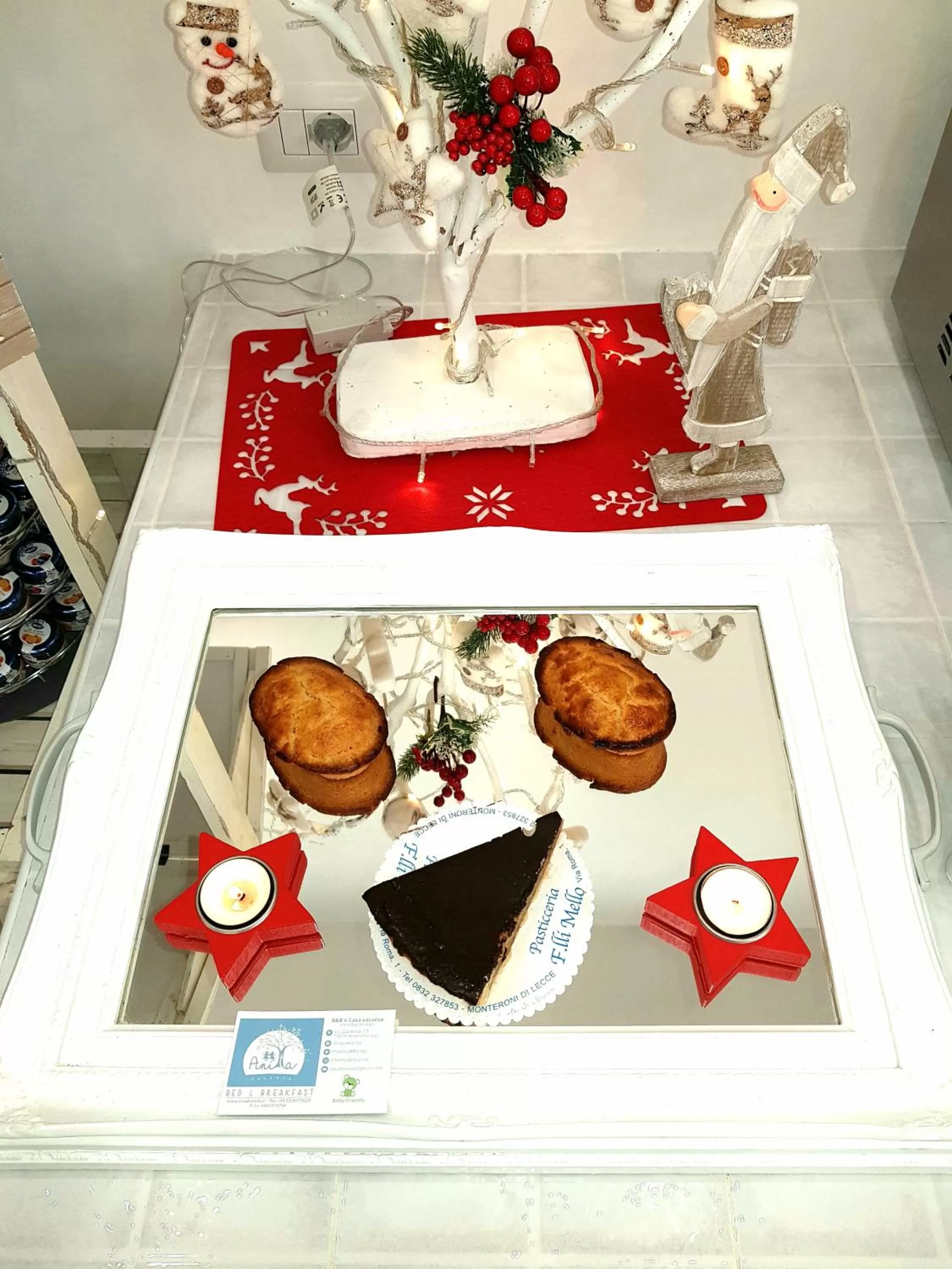 Decorative detail in B&B Casa di Anita