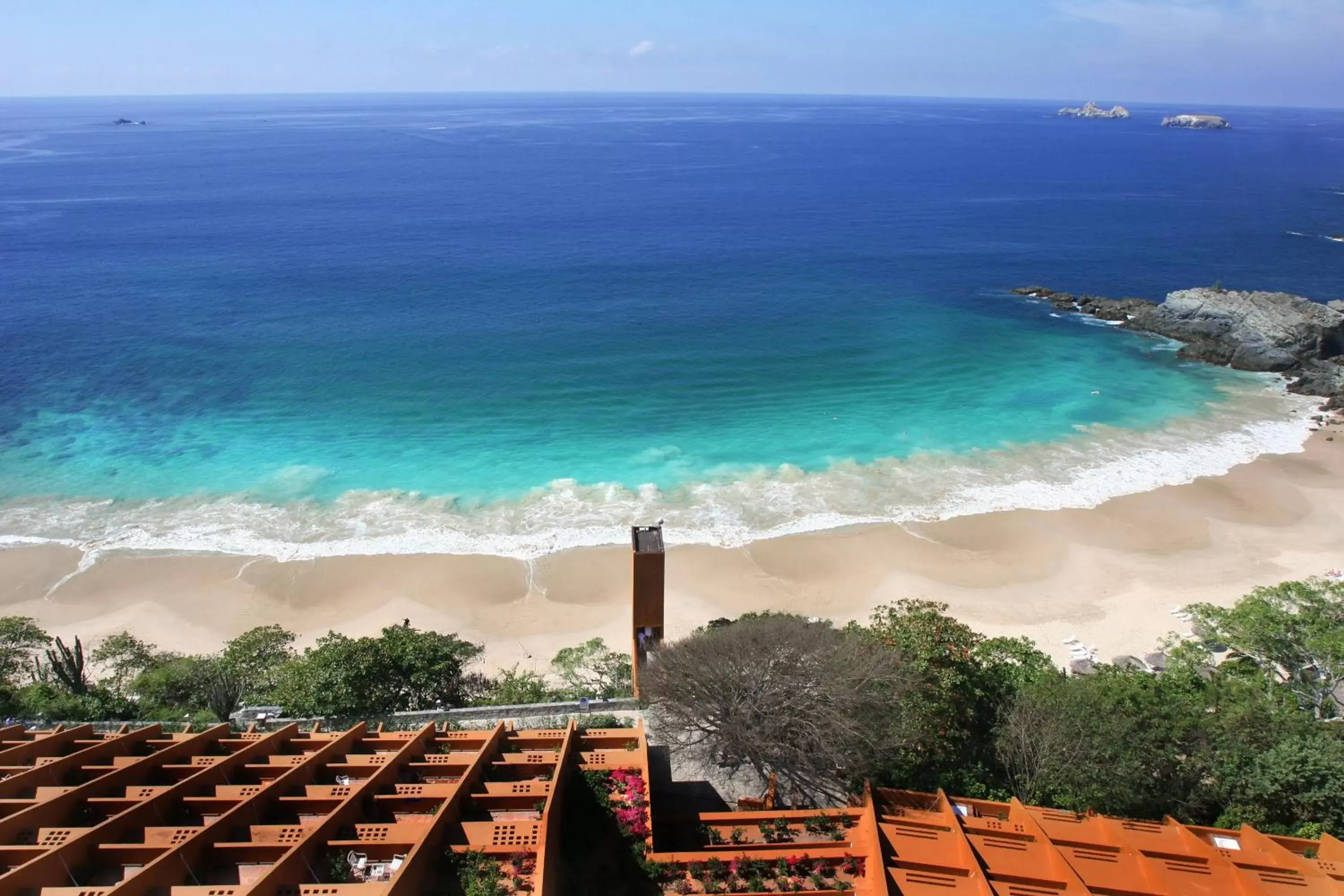 View (from property/room), Bird's-eye View in Las Brisas Ixtapa