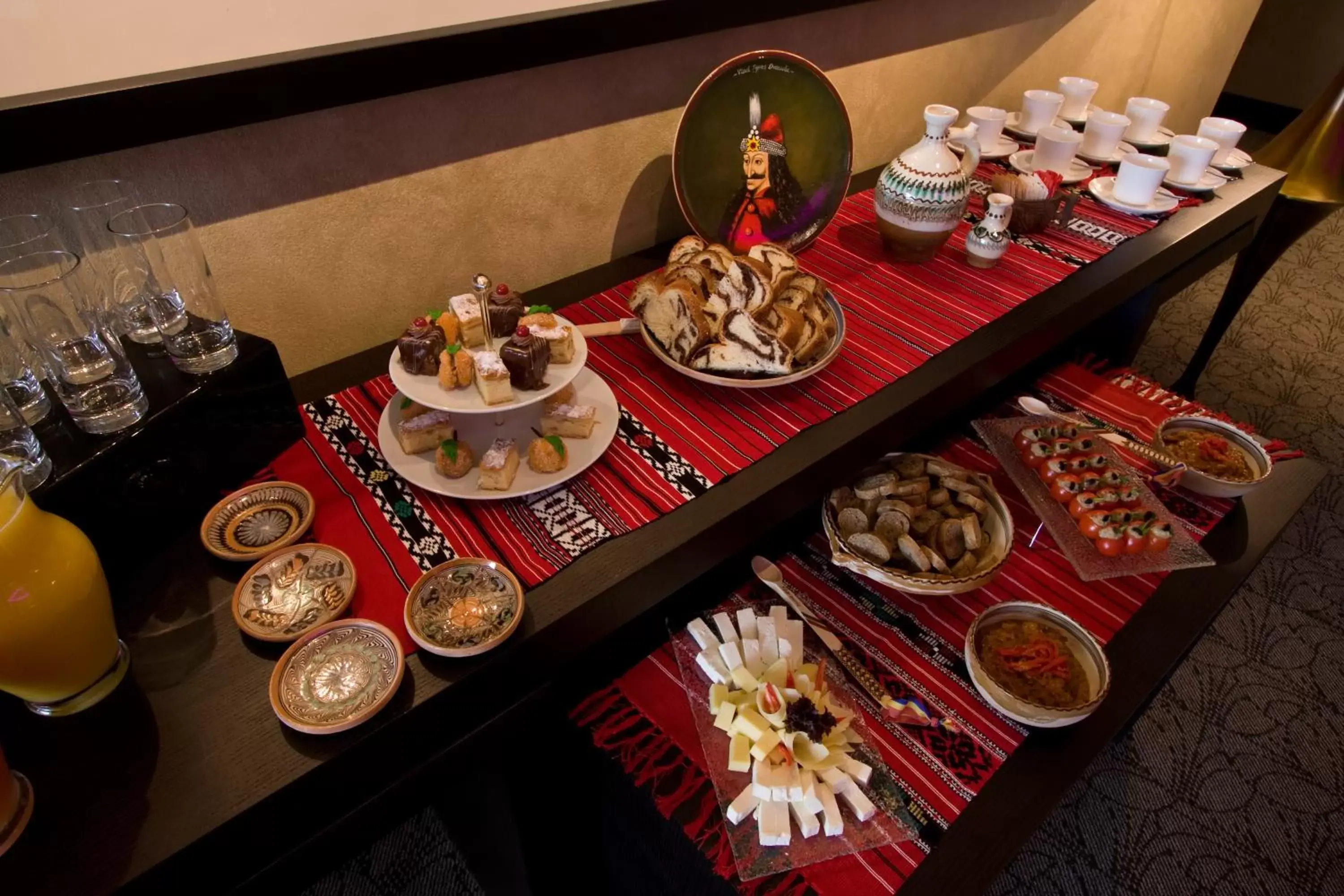 Decorative detail, Food in Grand Hotel Bucharest