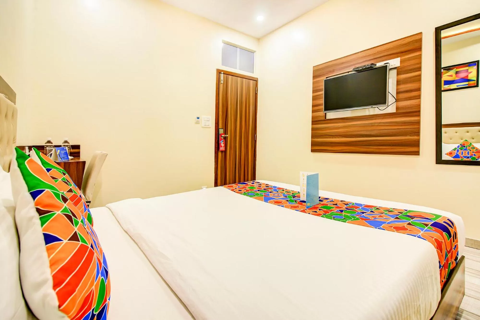 Bedroom, Bed in FabHotel Axis International - Nr Mumbai International Airport