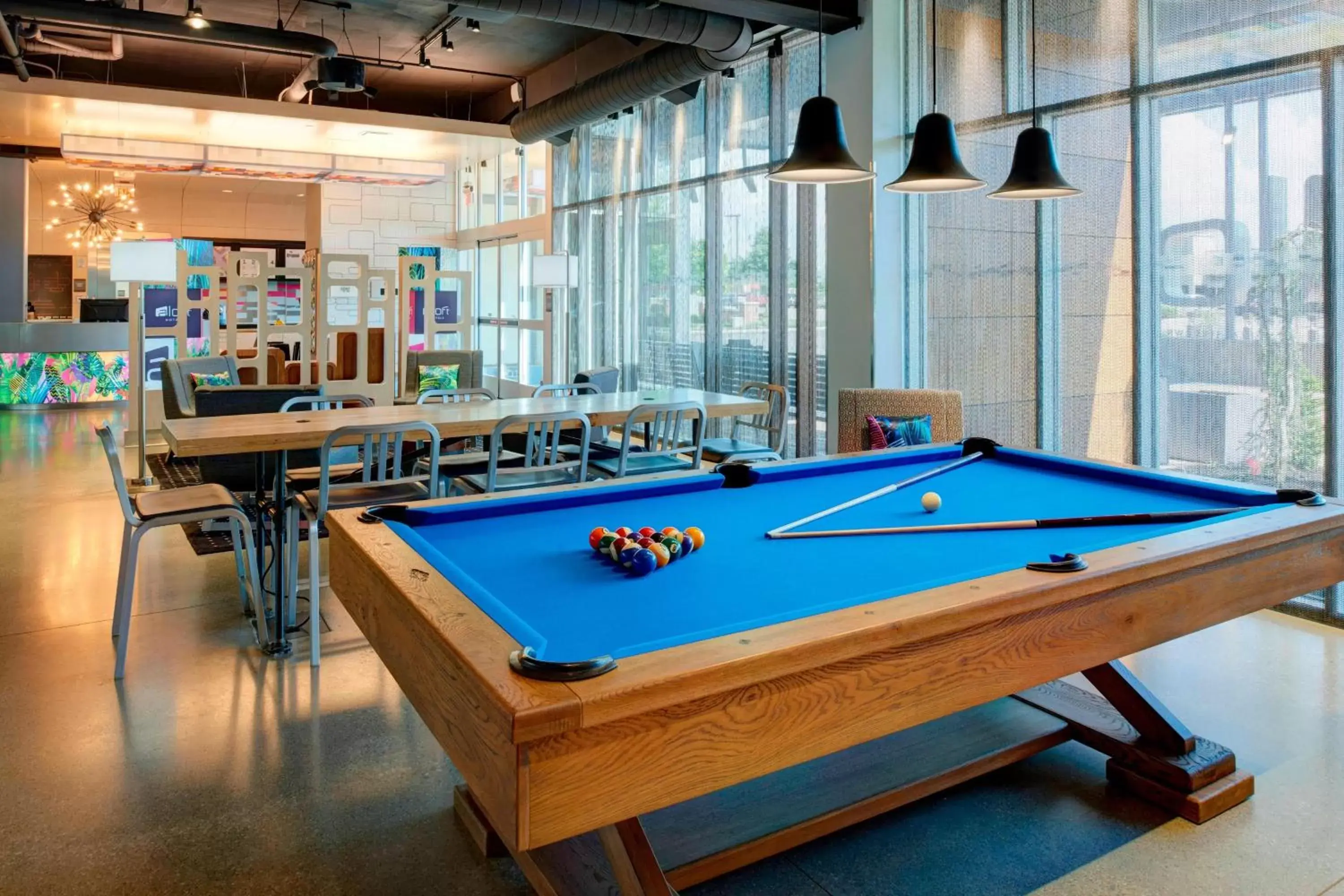 Swimming pool, Billiards in Aloft Columbus Westerville