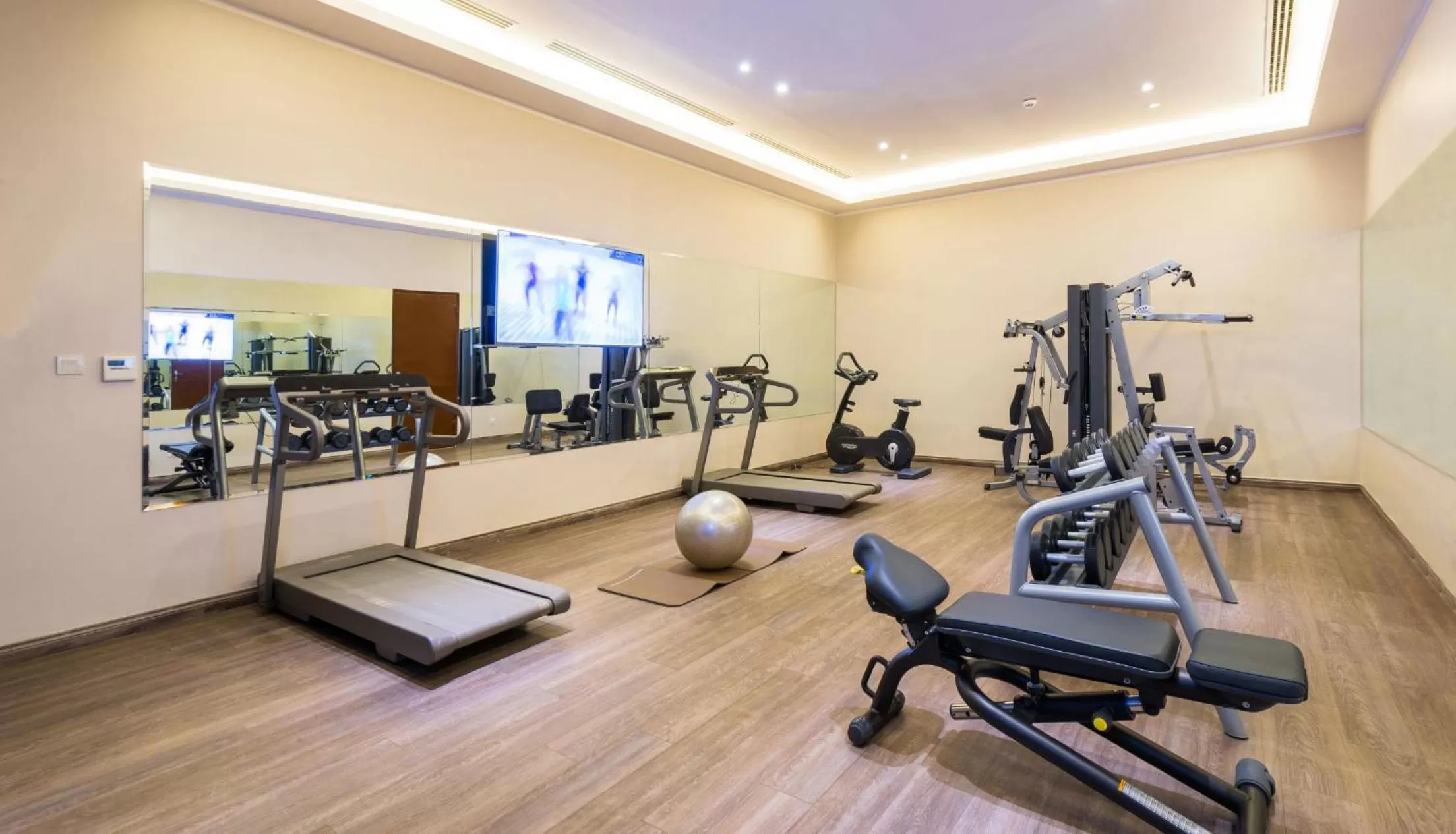 Fitness centre/facilities in Boudl Al Sahafa