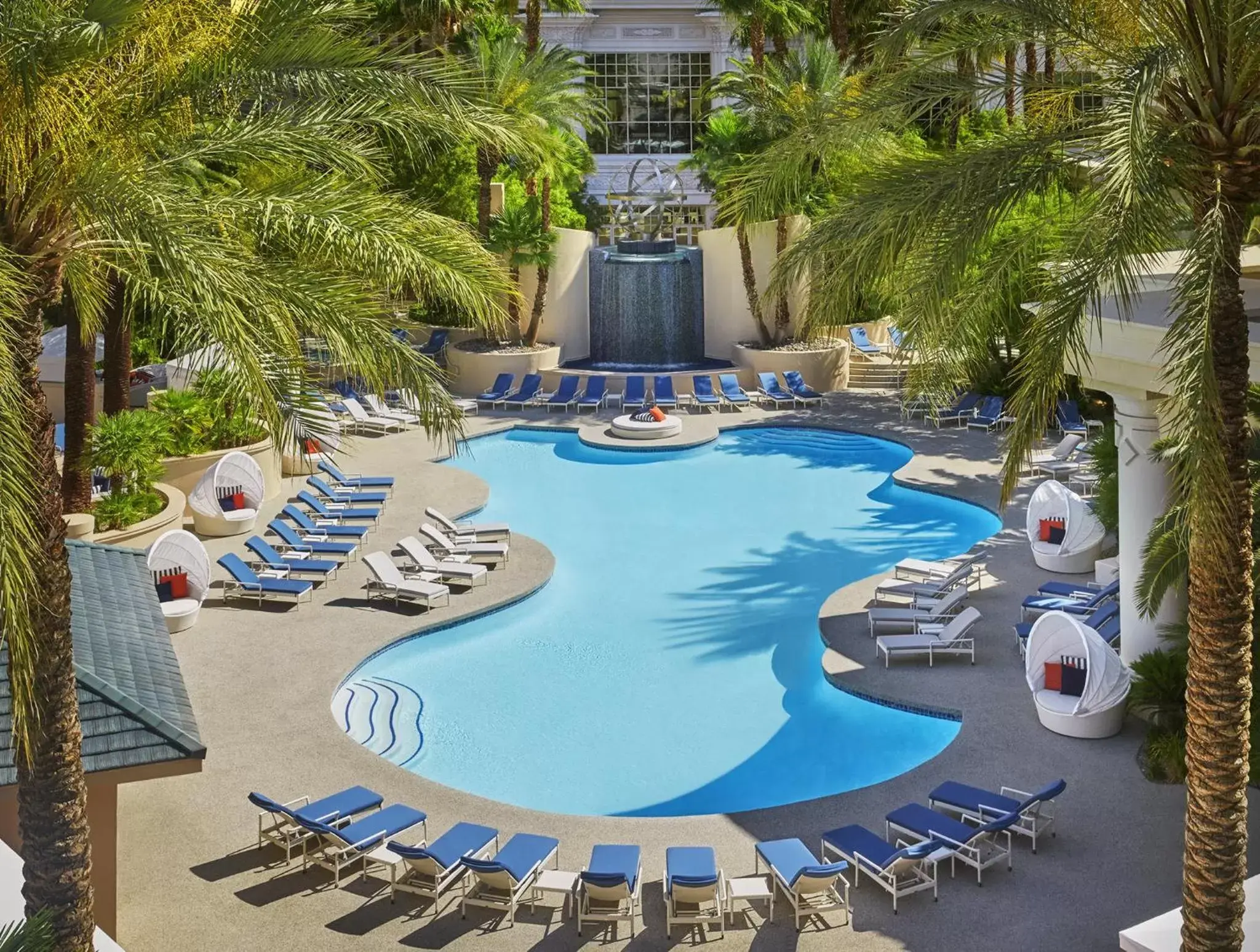 Swimming pool, Pool View in Four Seasons Hotel Las Vegas