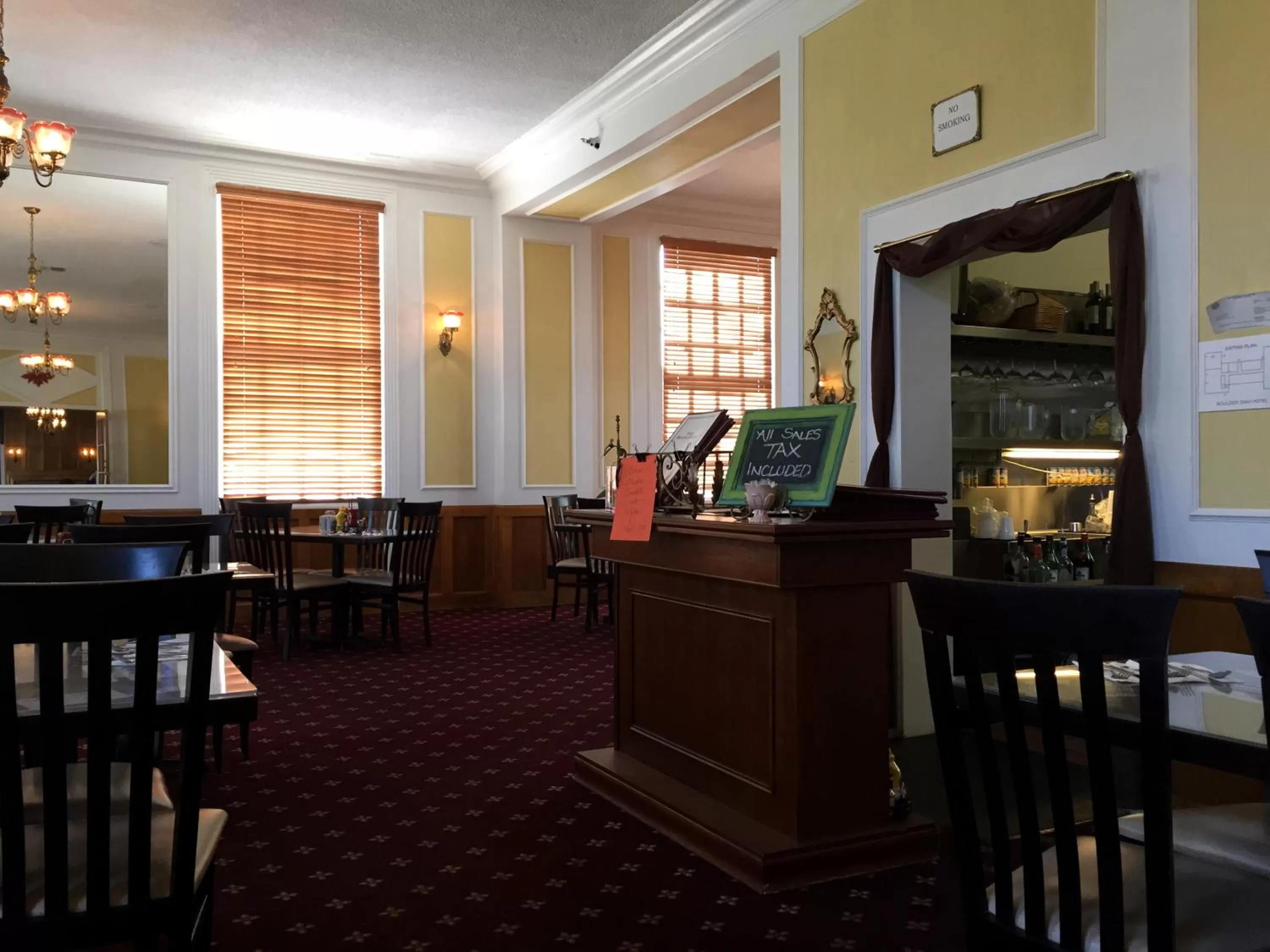 Restaurant/places to eat in Boulder Dam Hotel