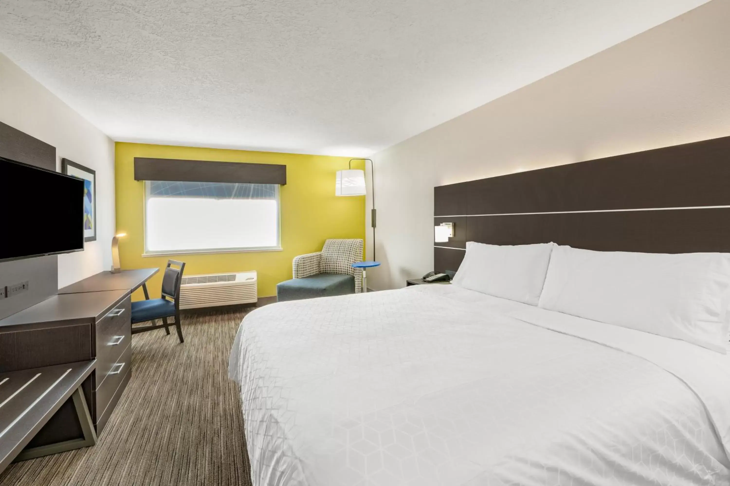 Photo of the whole room, Bed in Holiday Inn Express Hotel & Suites Albuquerque - North Balloon Fiesta Park, an IHG Hotel