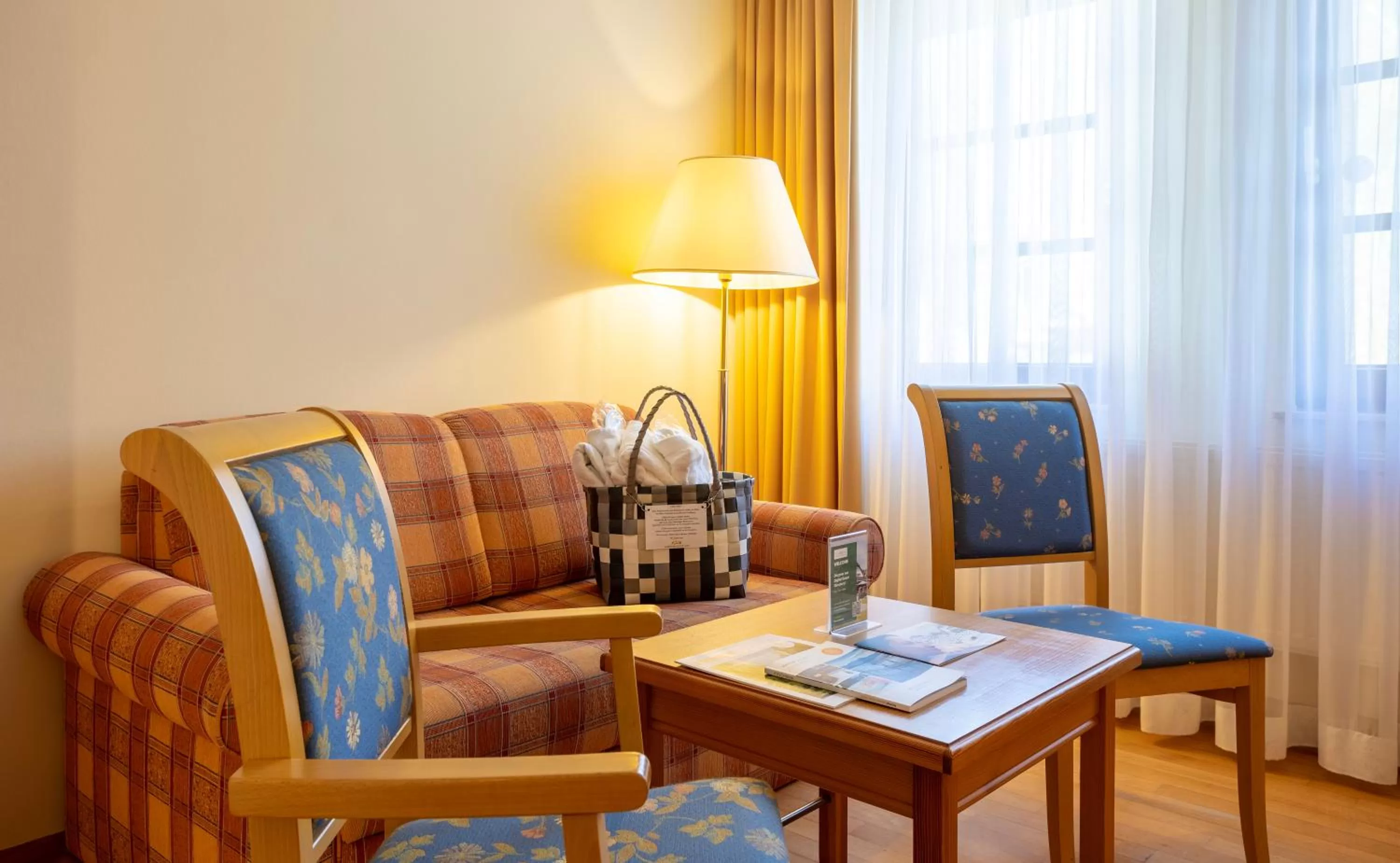 Seating area in Ringhotel Warnemünder Hof