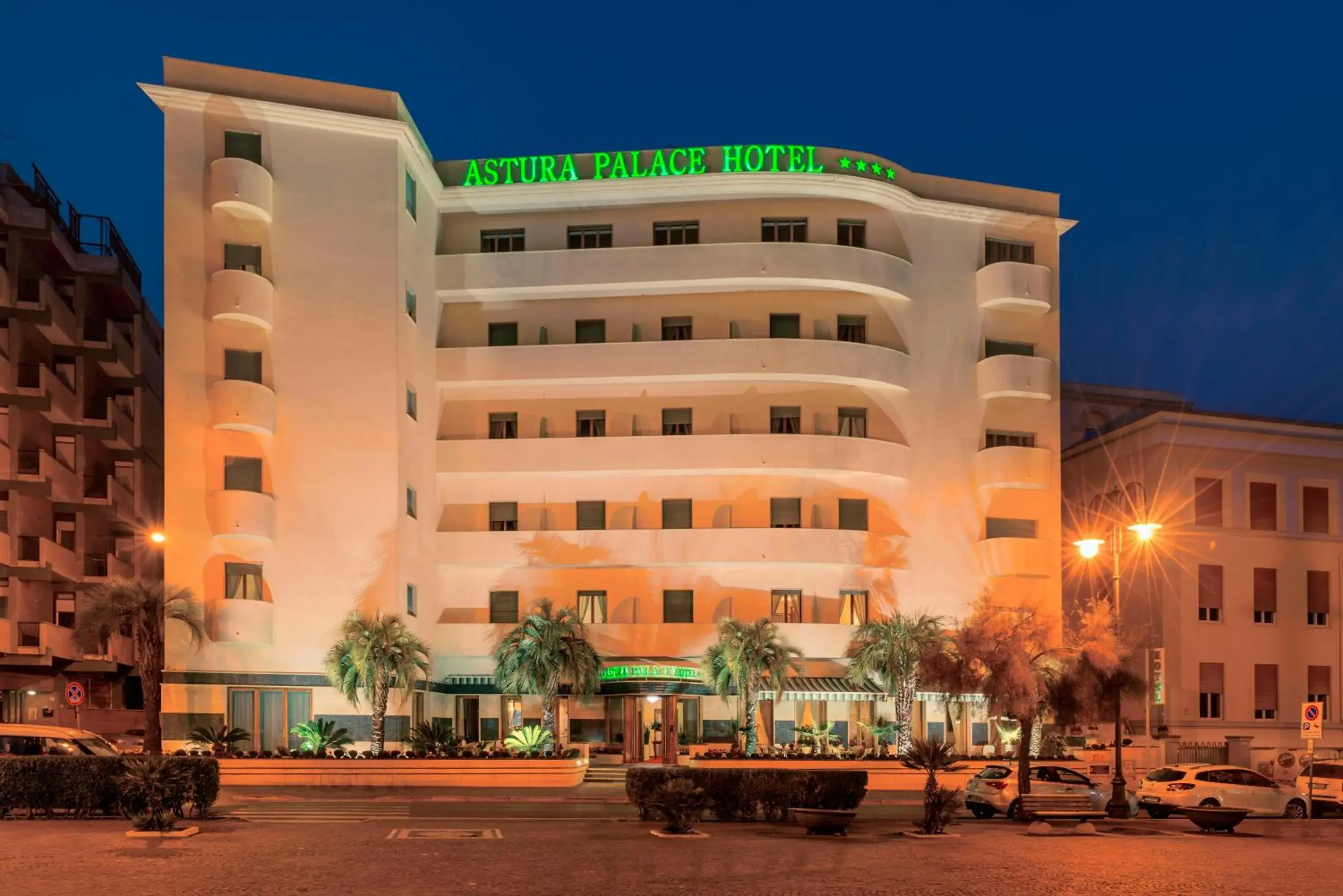 Facade/entrance, Property Building in Astura Palace Hotel