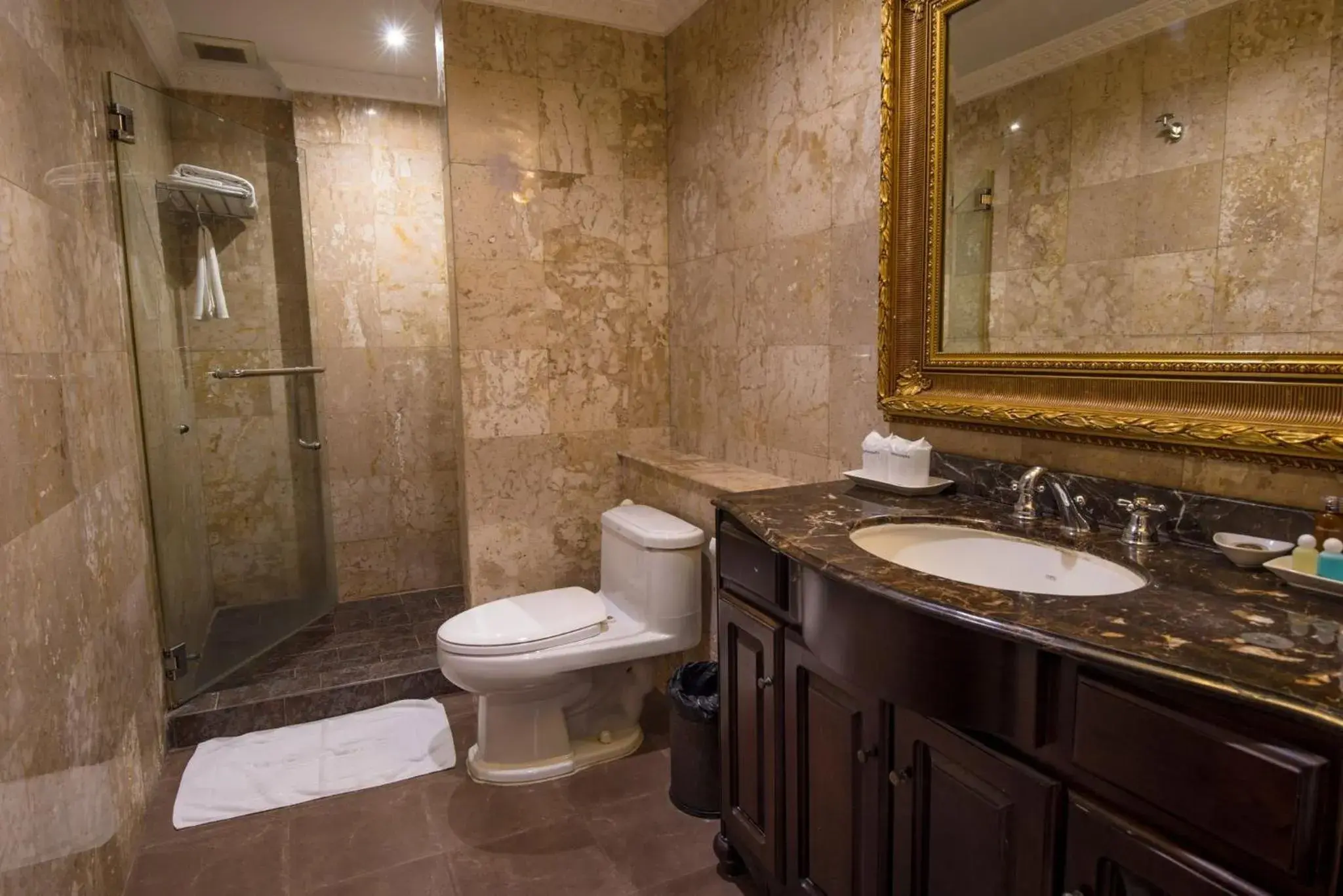 Shower, Bathroom in Four Seasons Place Hotel