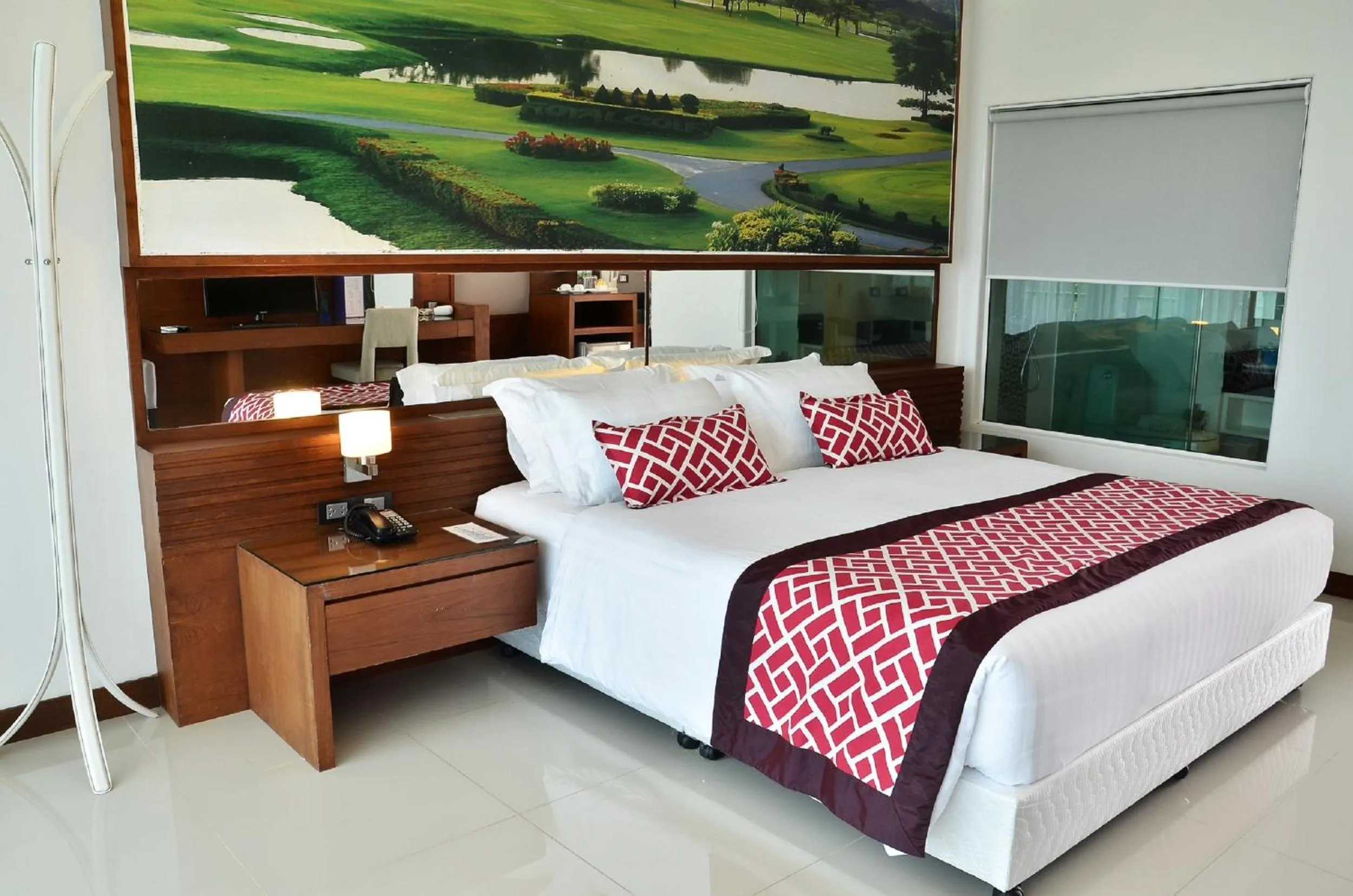 Bed in The Par Phuket SHA Plus