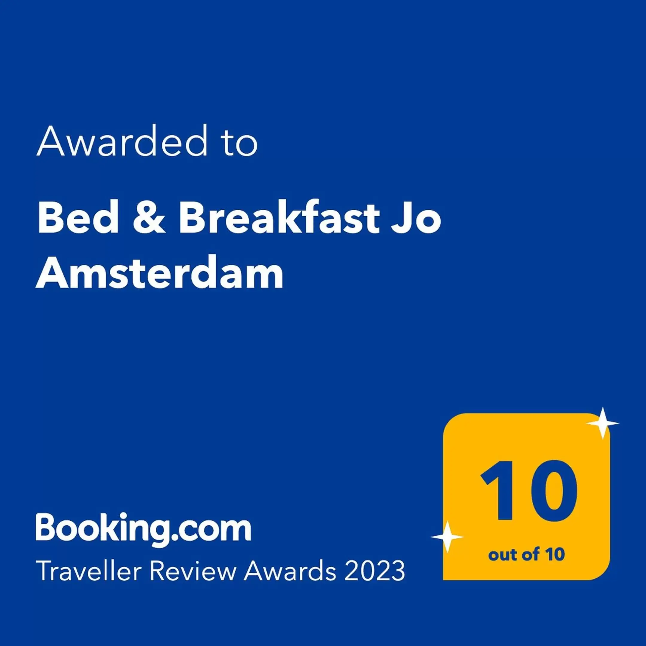 Property building, Logo/Certificate/Sign/Award in Bed & Breakfast Jo Amsterdam