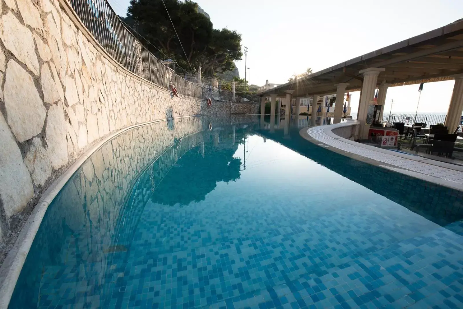 Swimming Pool in Hotel Weber Ambassador