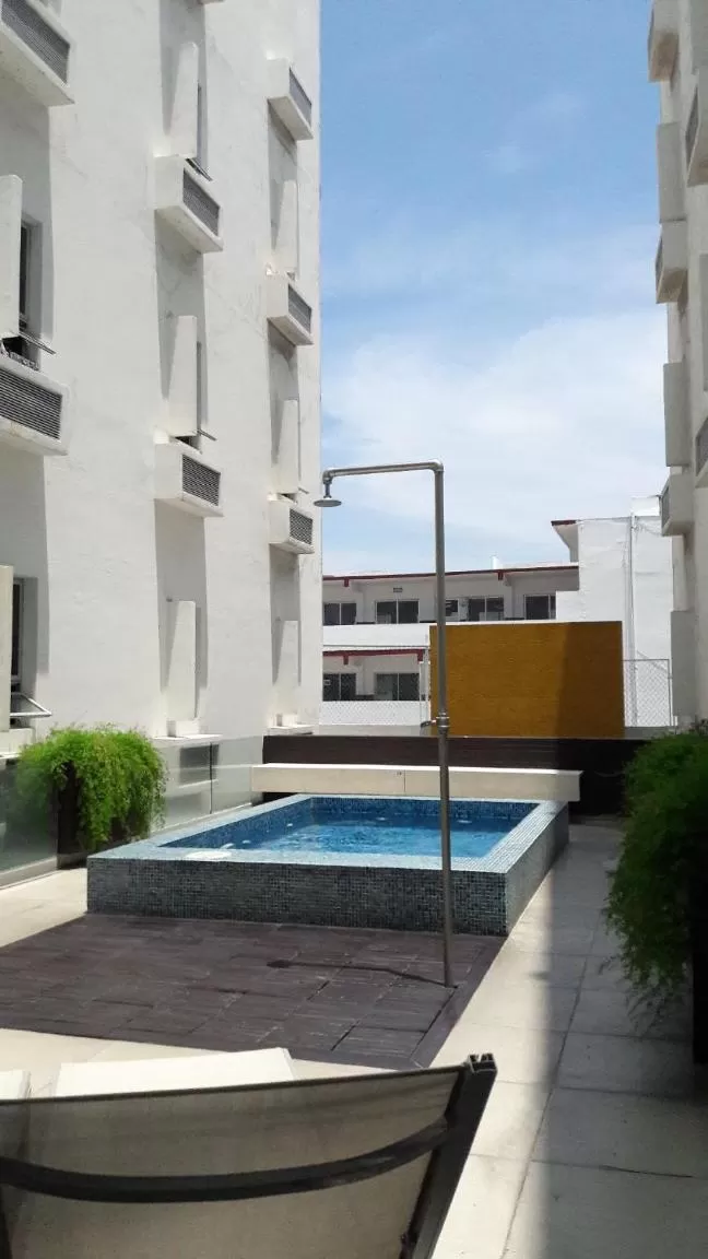 Pool view in Nu Hotel