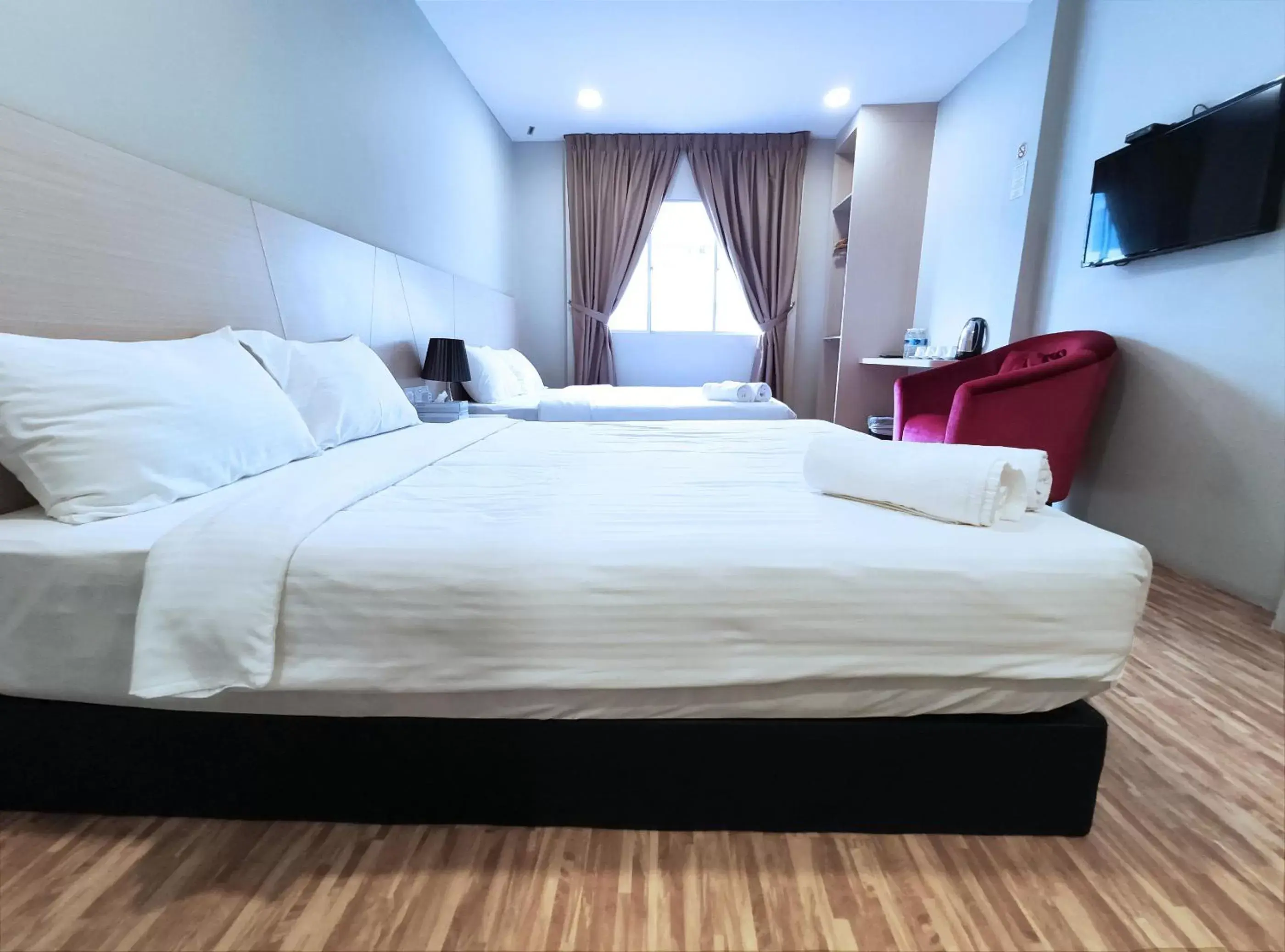 Bedroom, Bed in Princess Hotel Pontian