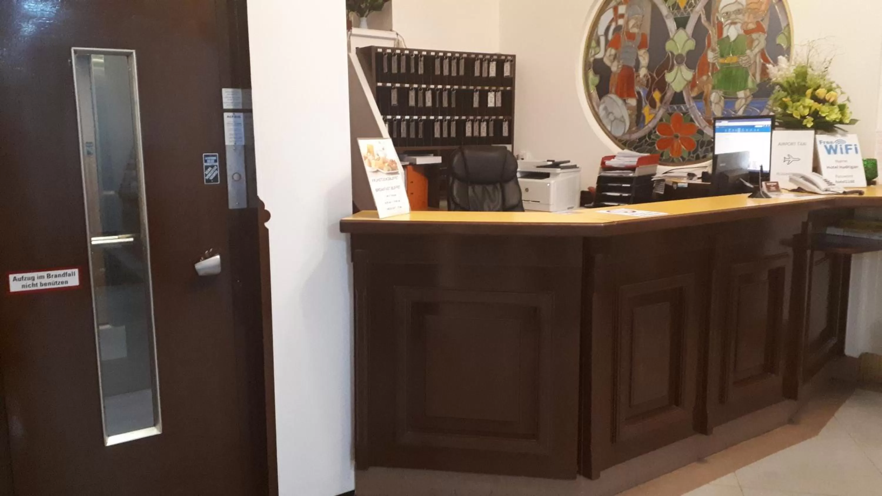 Lobby or reception in Hotel Hadrigan