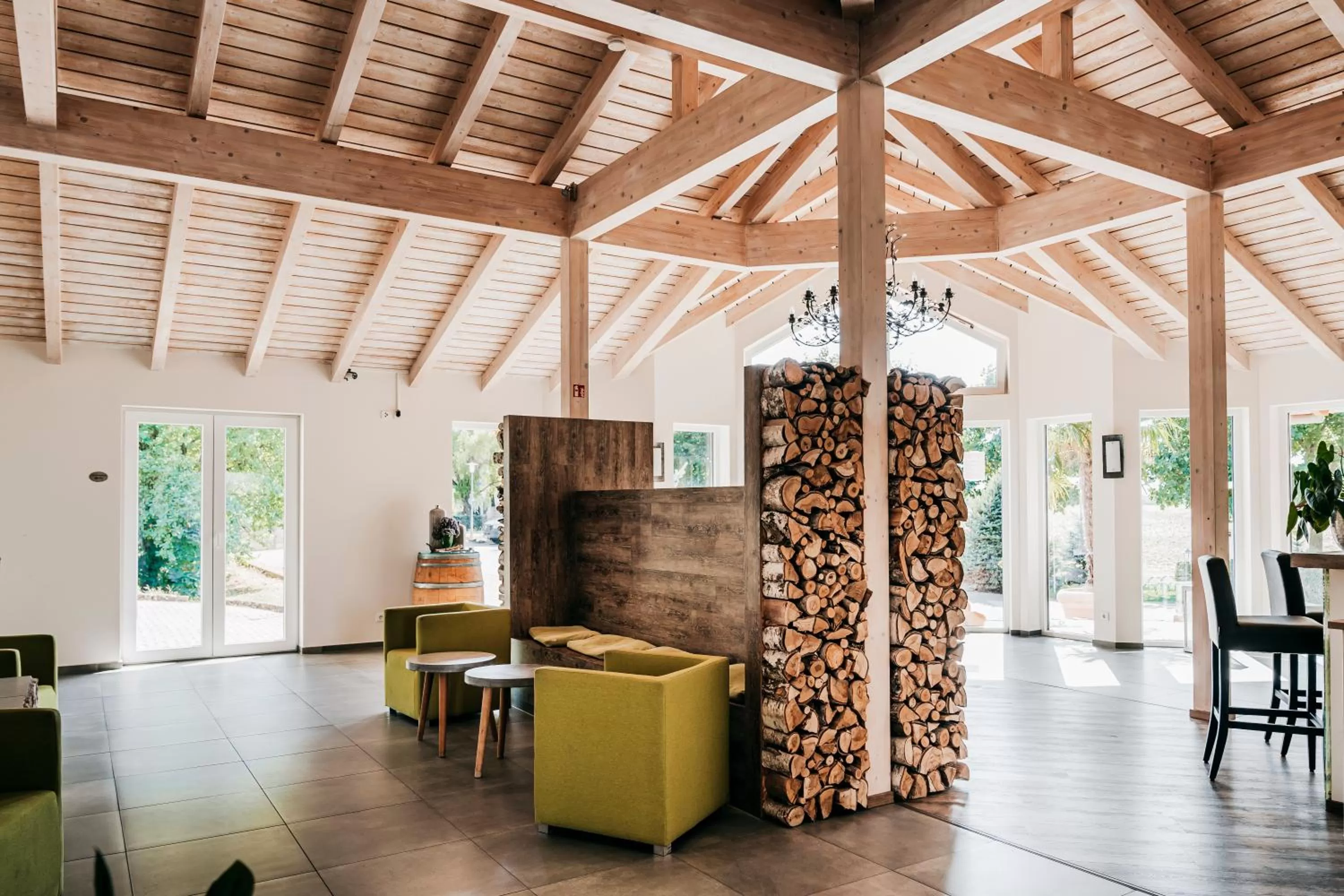 Lobby or reception in Hotel Birkenhof