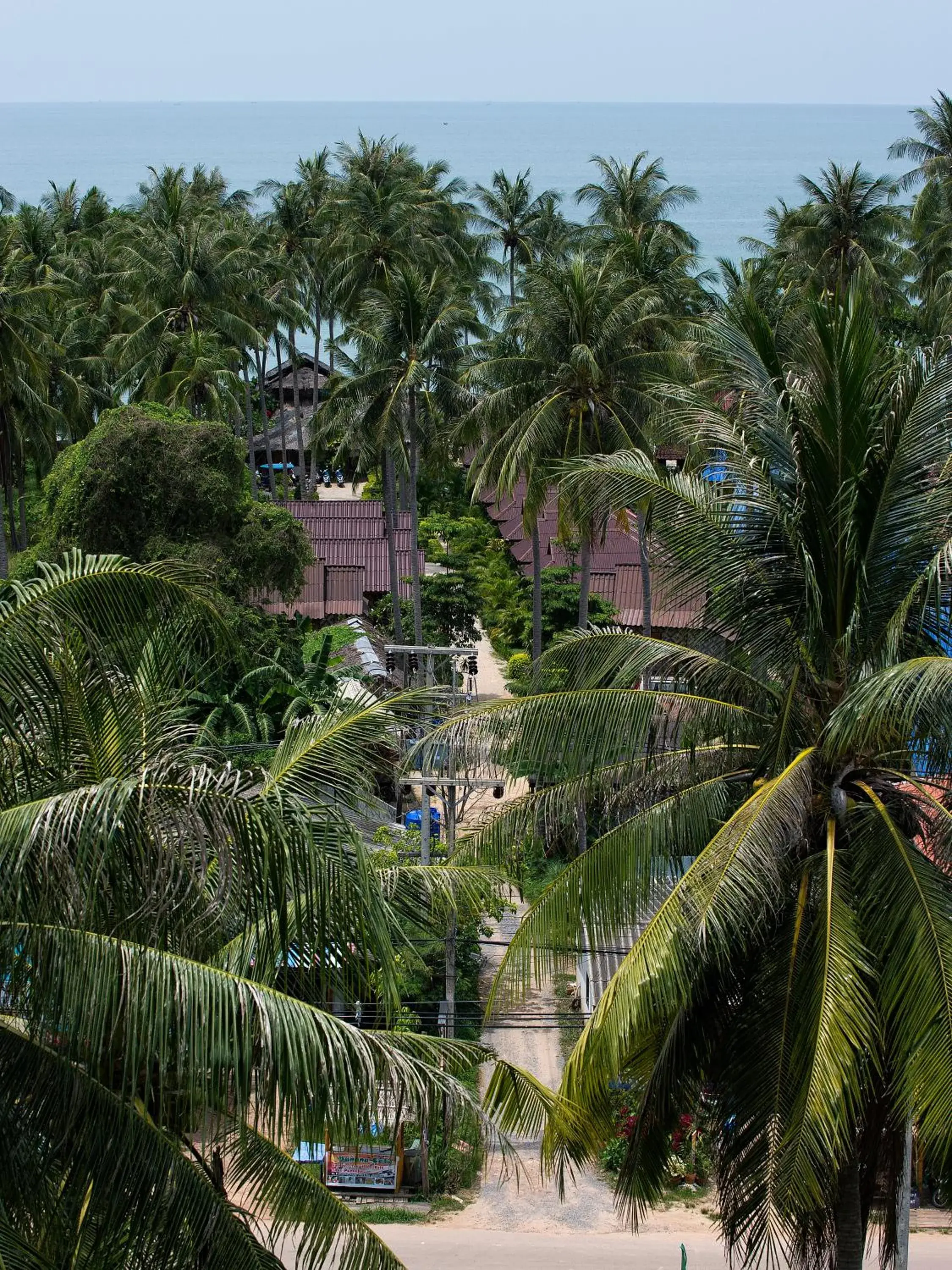 Bird's eye view, Bird's-eye View in Moonwalk Lanta Resort