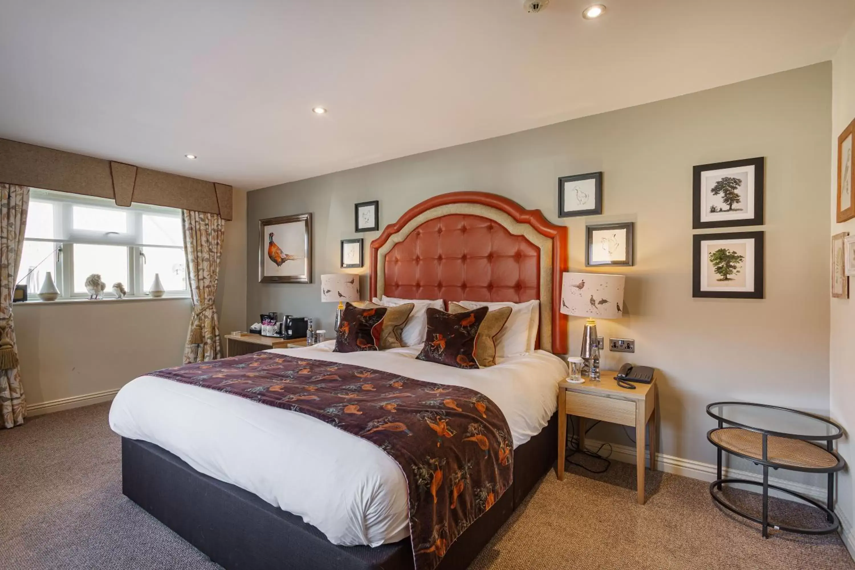 Bed in The Feathers Hotel, Helmsley, North Yorkshire
