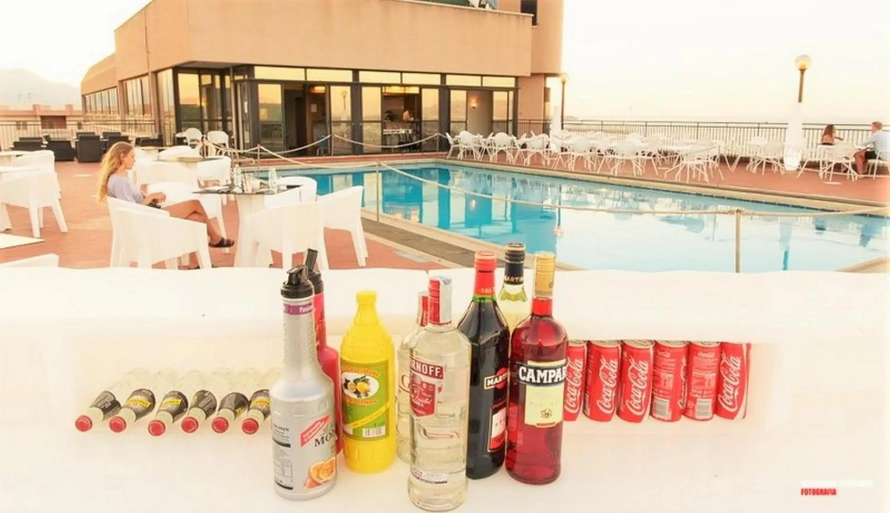 Lounge or bar, Swimming Pool in San Paolo Palace Hotel