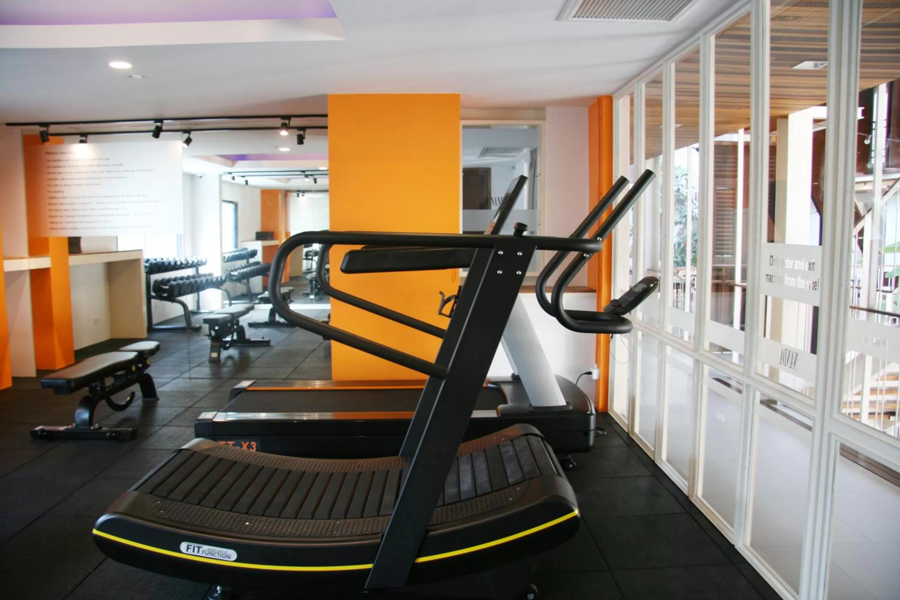 Fitness centre/facilities in Nanda Heritage Hotel