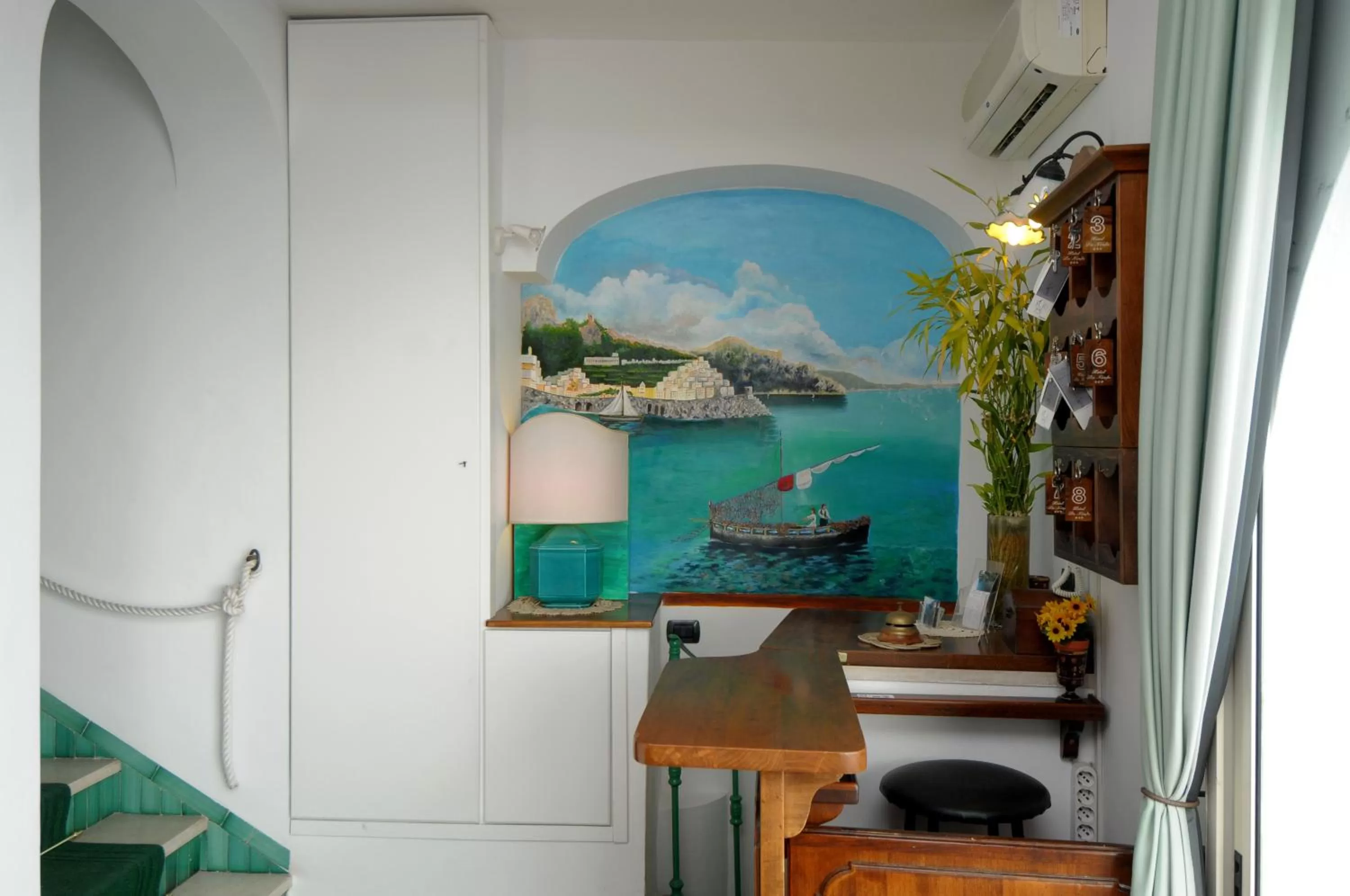 Lobby or reception in Hotel La Ninfa