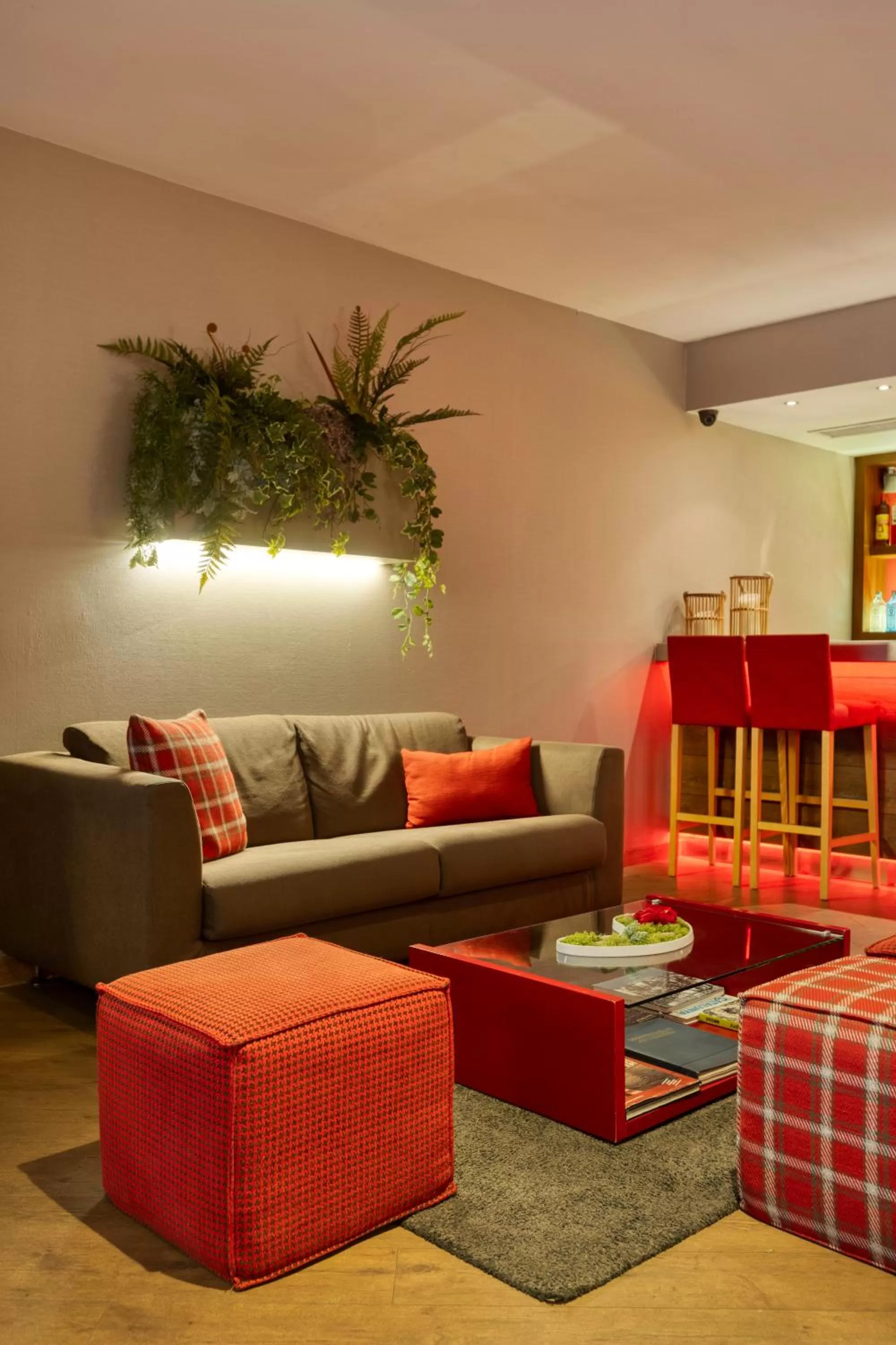 Lobby or reception in Hotel America Barcelona