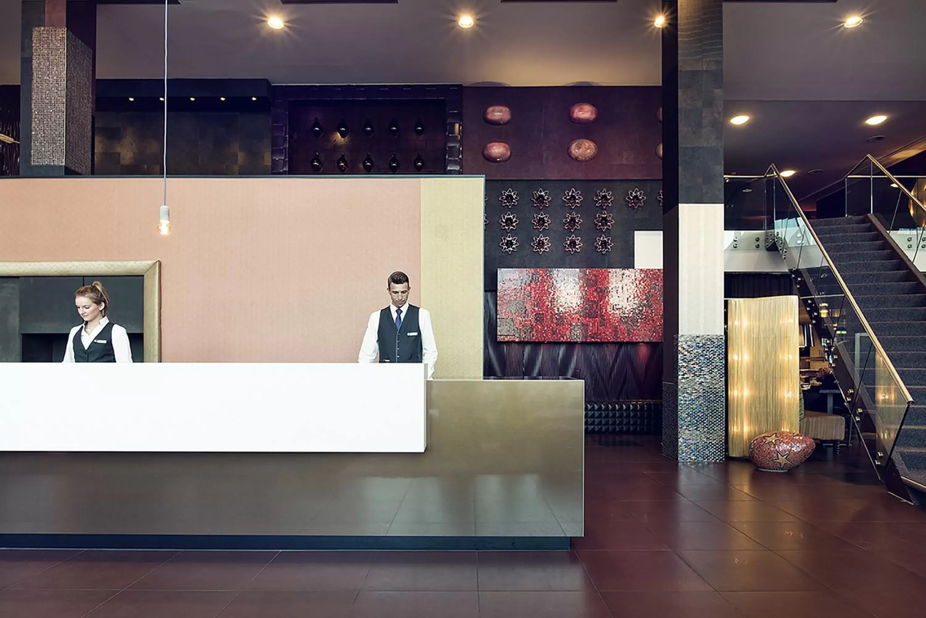 Lobby or reception, Lobby/Reception in WestCord Hotel Eindhoven