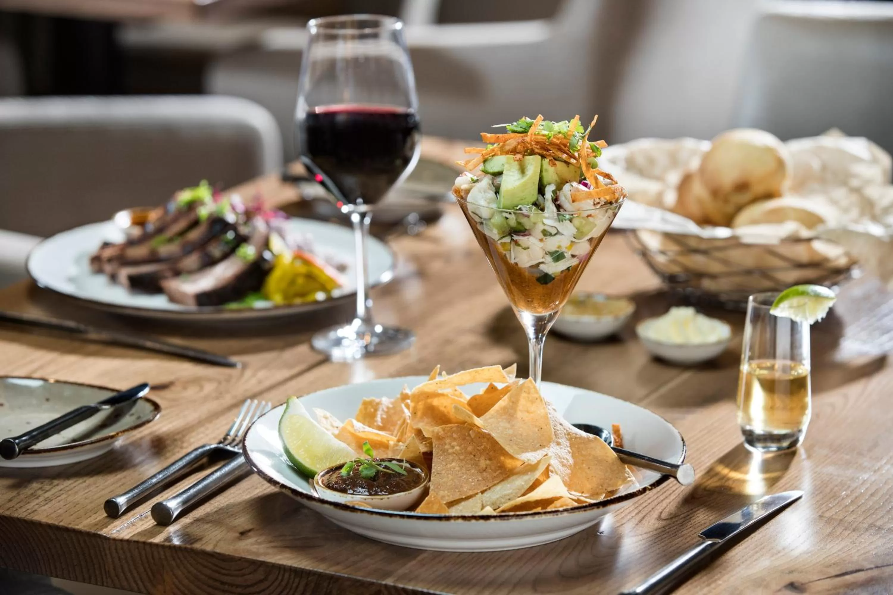 Food close-up in Texas A&M Hotel and Conference Center