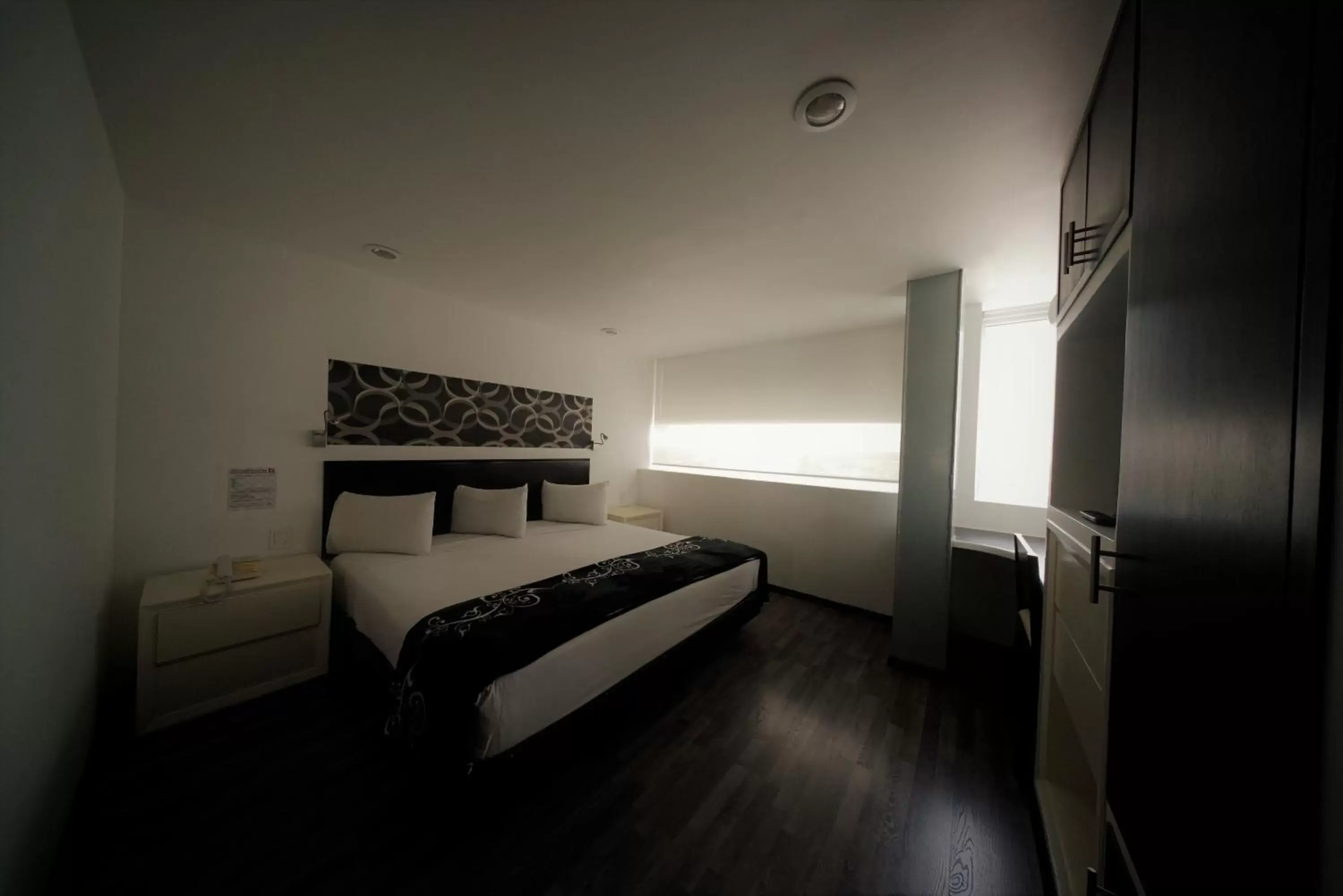 Bedroom, Bed in Hotel Black Mexico City