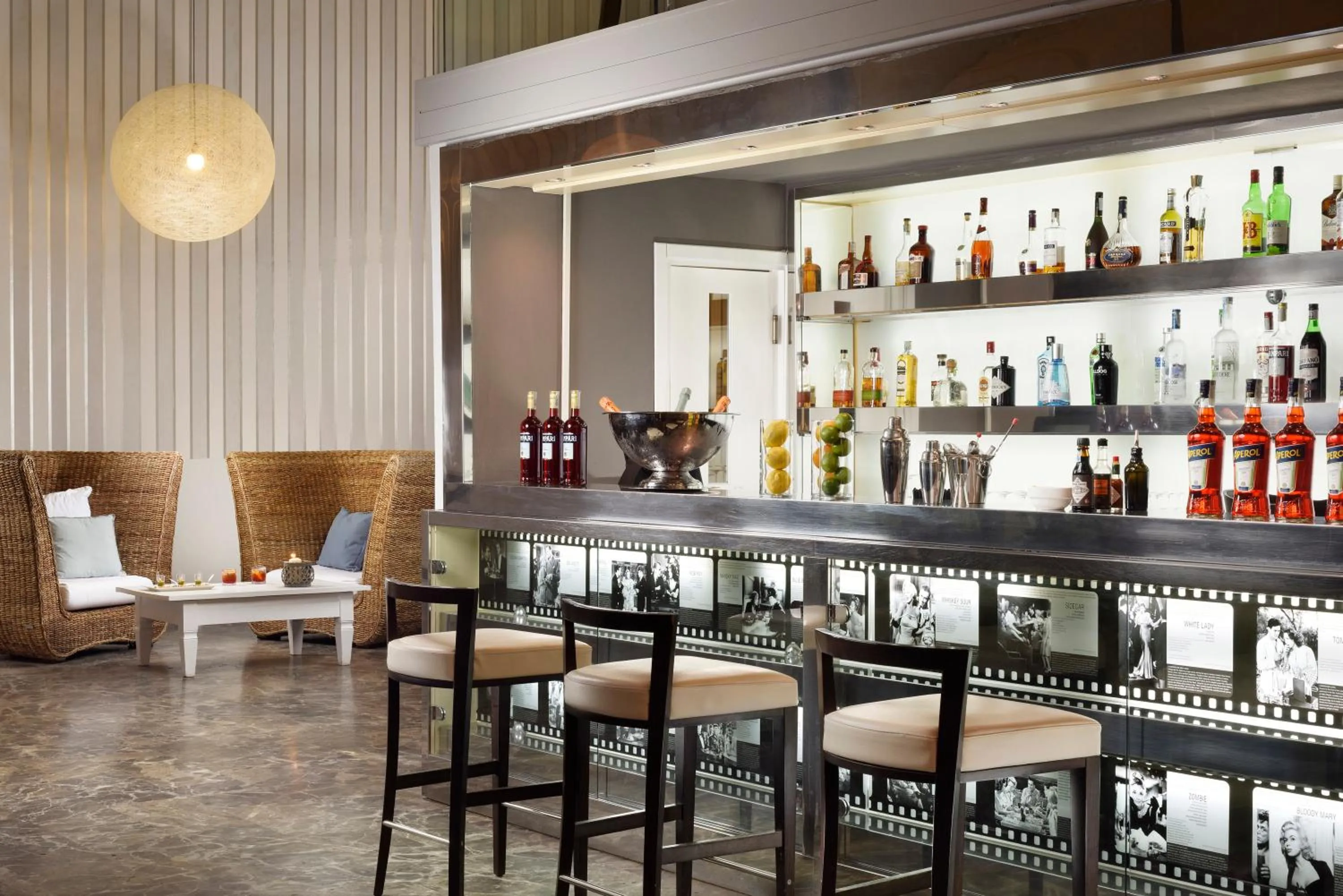 Lounge or bar in Golf Hotel Punta Ala