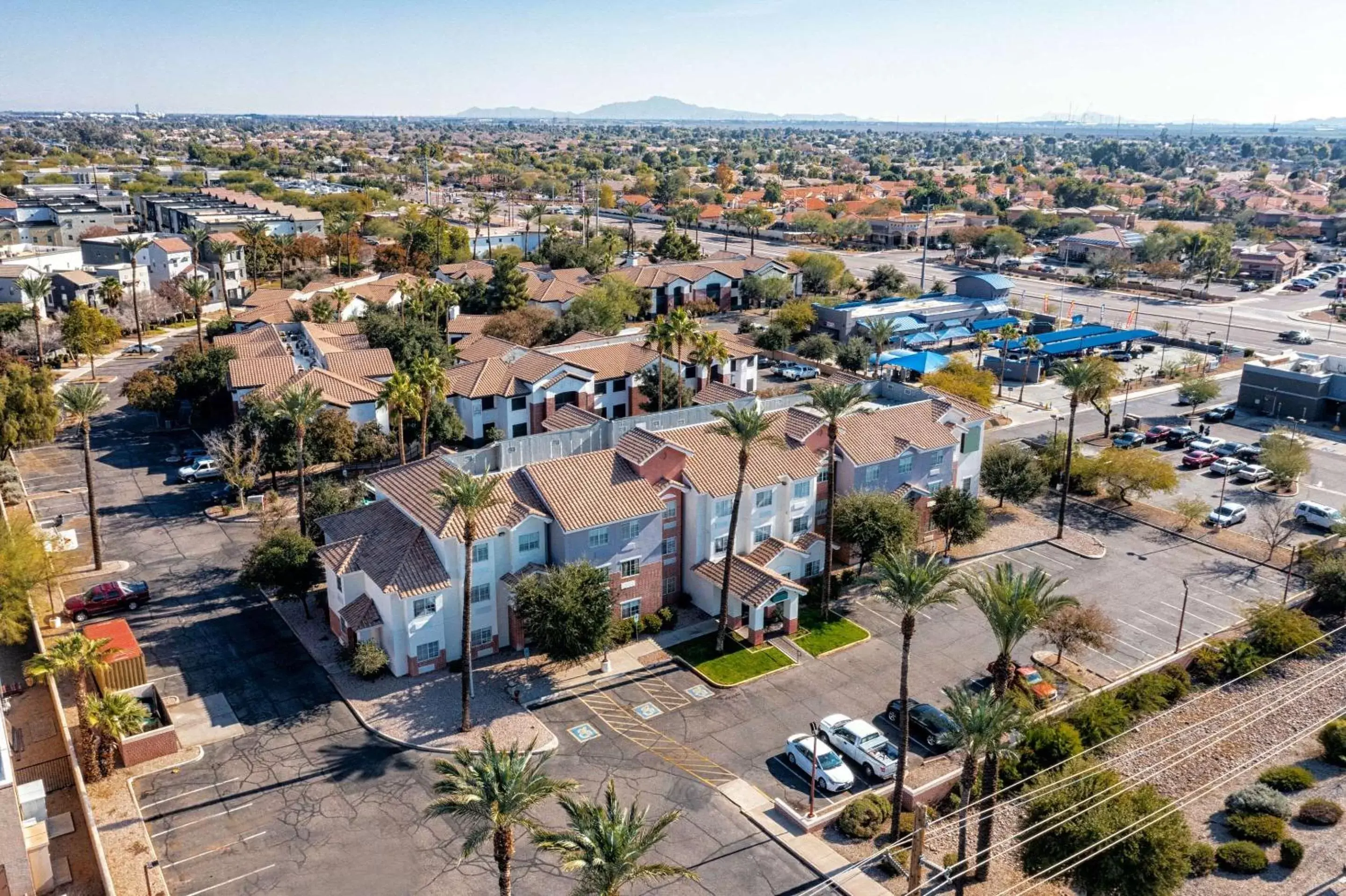 Property building, Bird's-eye View in Quality Inn Chandler I-10