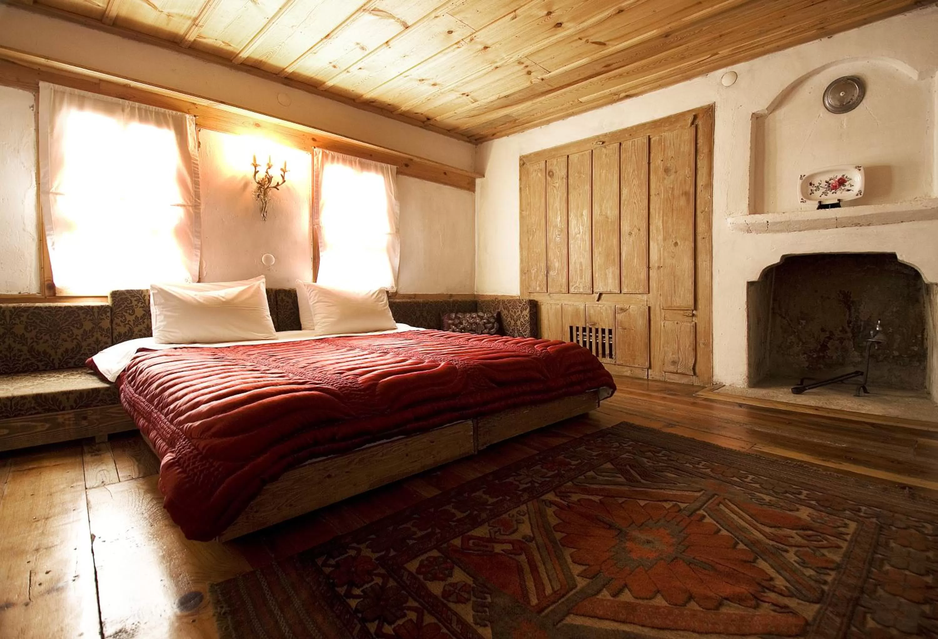 Bed in Gulevi Safranbolu Heritage Hotel
