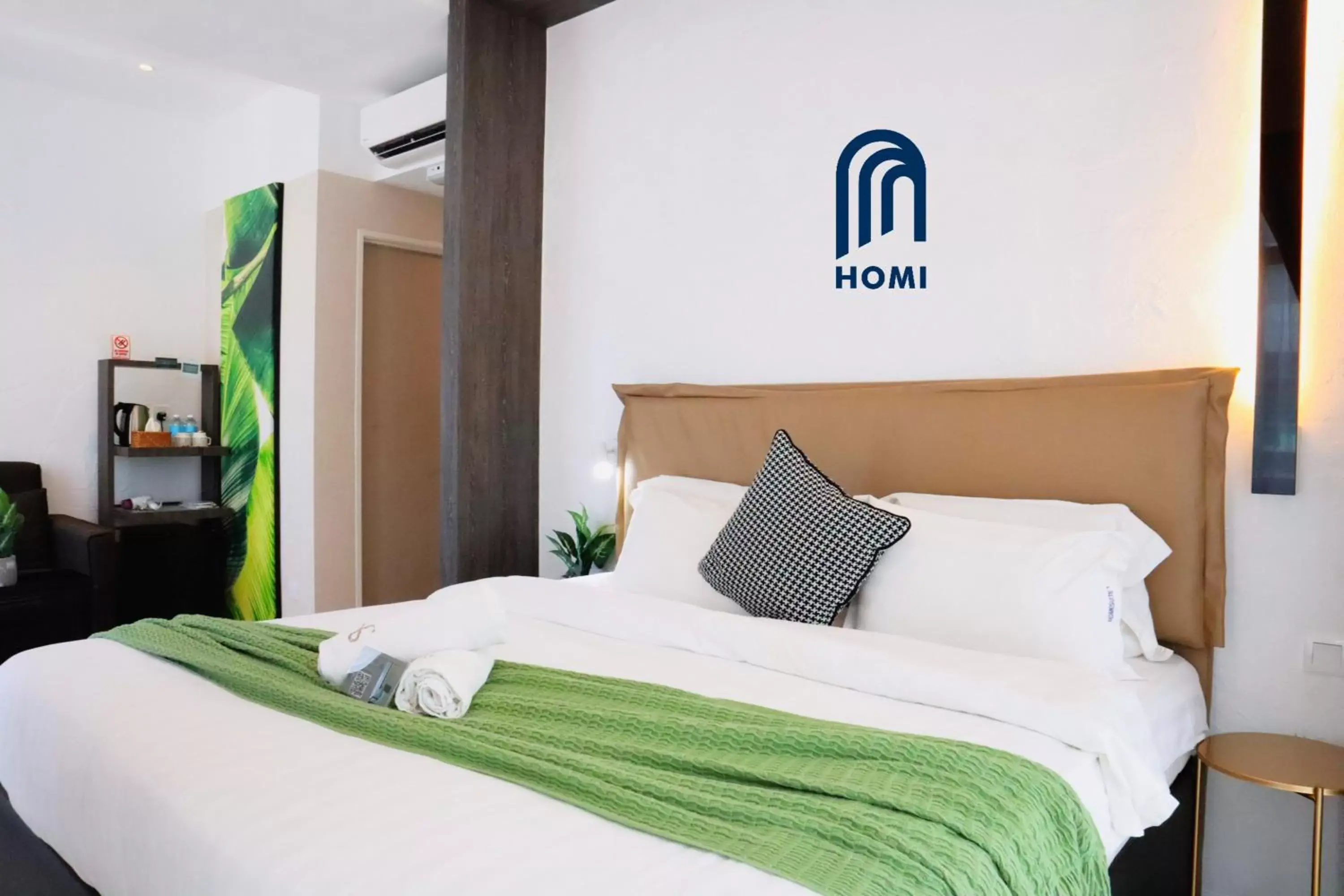 Bed in Homi Oasis 和逸绿洲 near IMAGO Mall