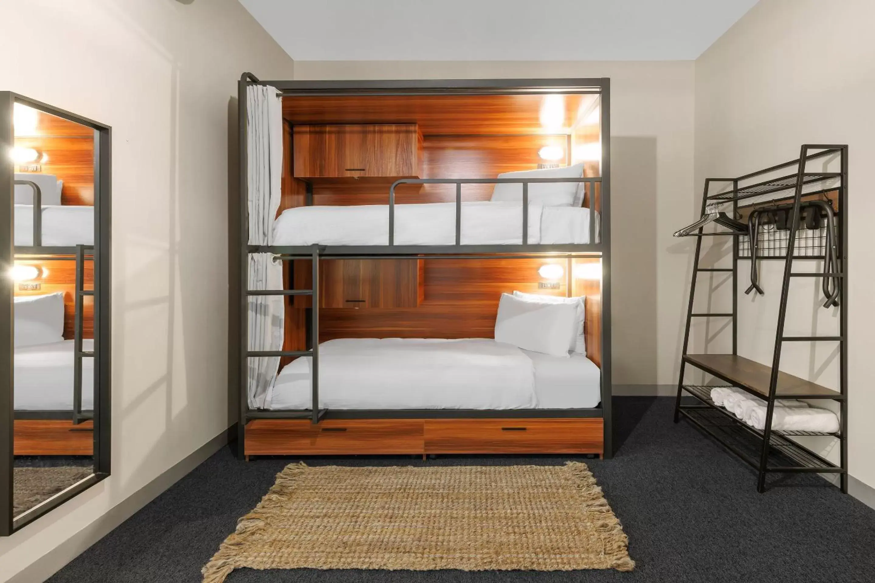 Bedroom, Bunk Bed in Selina Central Melbourne