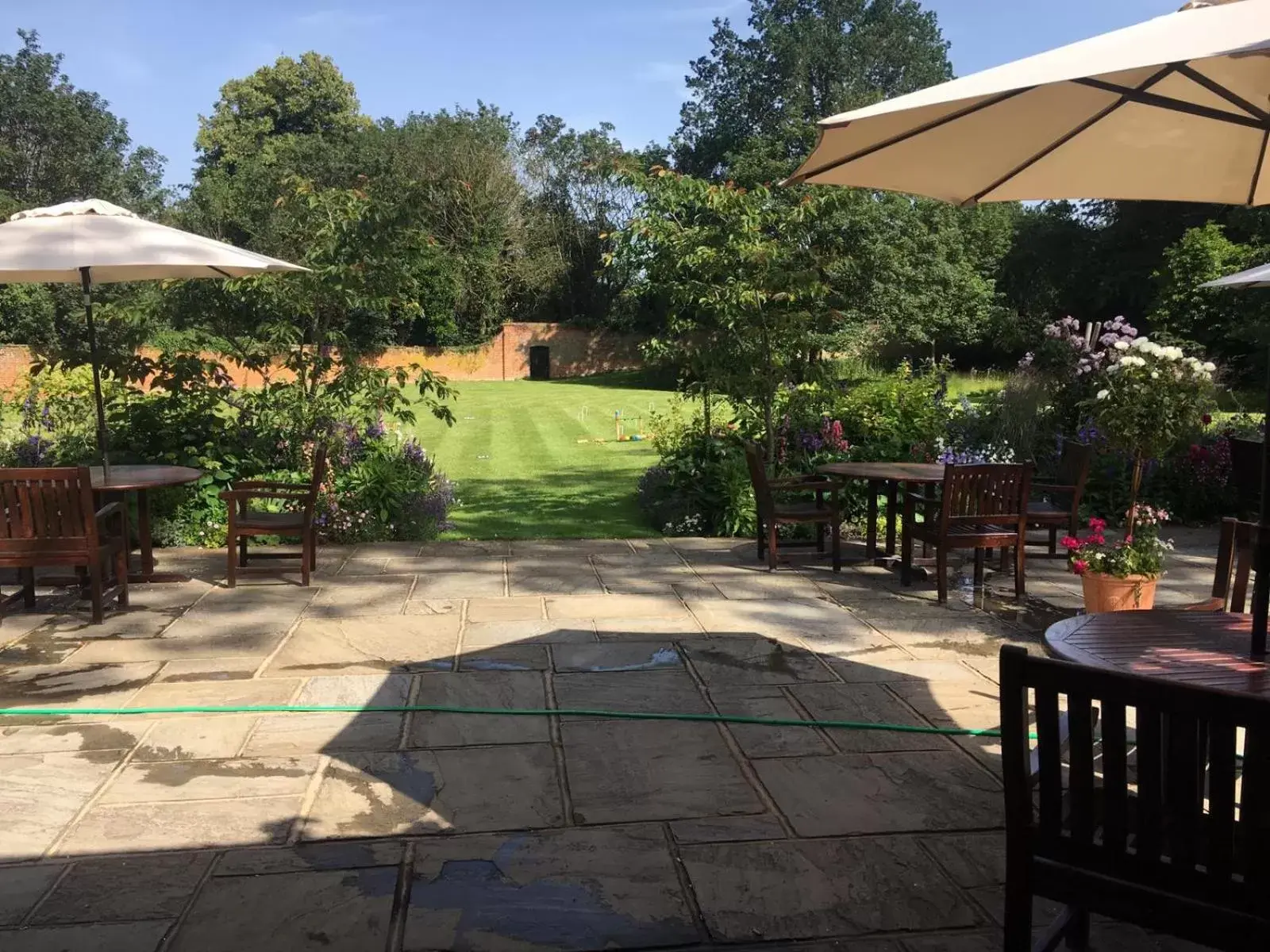 Patio, Swimming Pool in Stoke Place- Part of the Cairn Collection