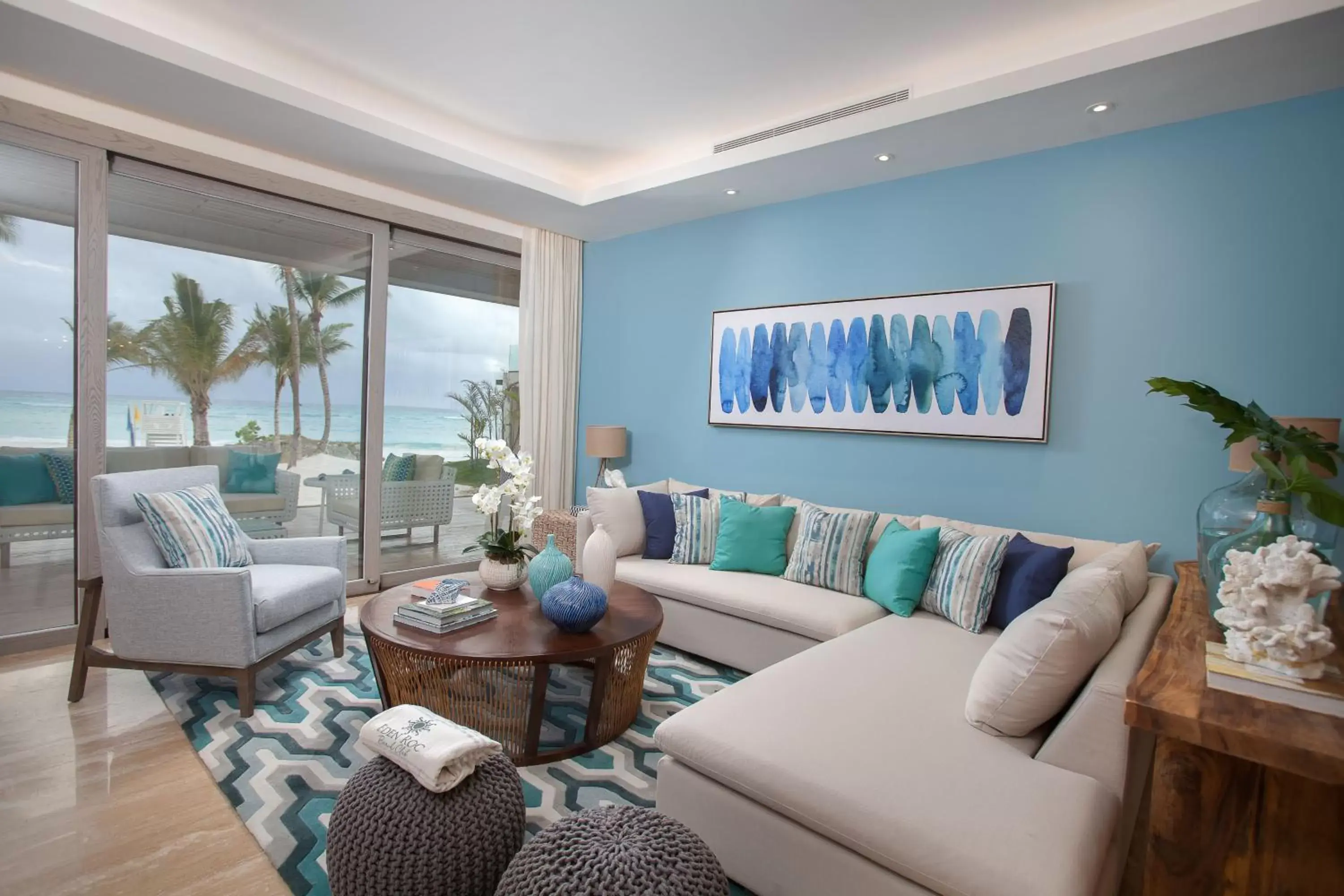 Living room, Seating Area in Eden Roc Cap Cana